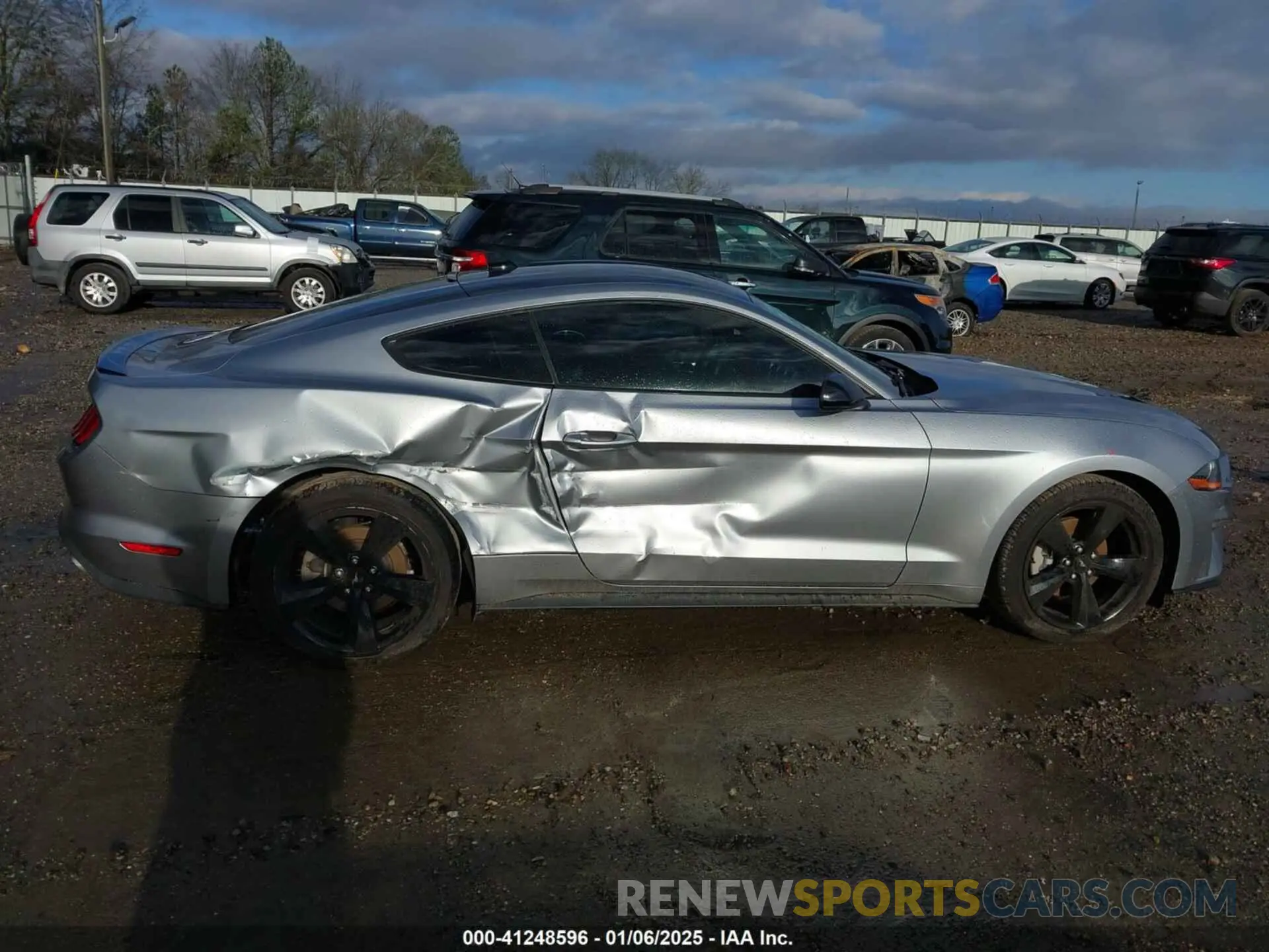 6 fotografías del automóvil dañado 1FA6P8TH9P5101952 FORD MUSTANG 2023