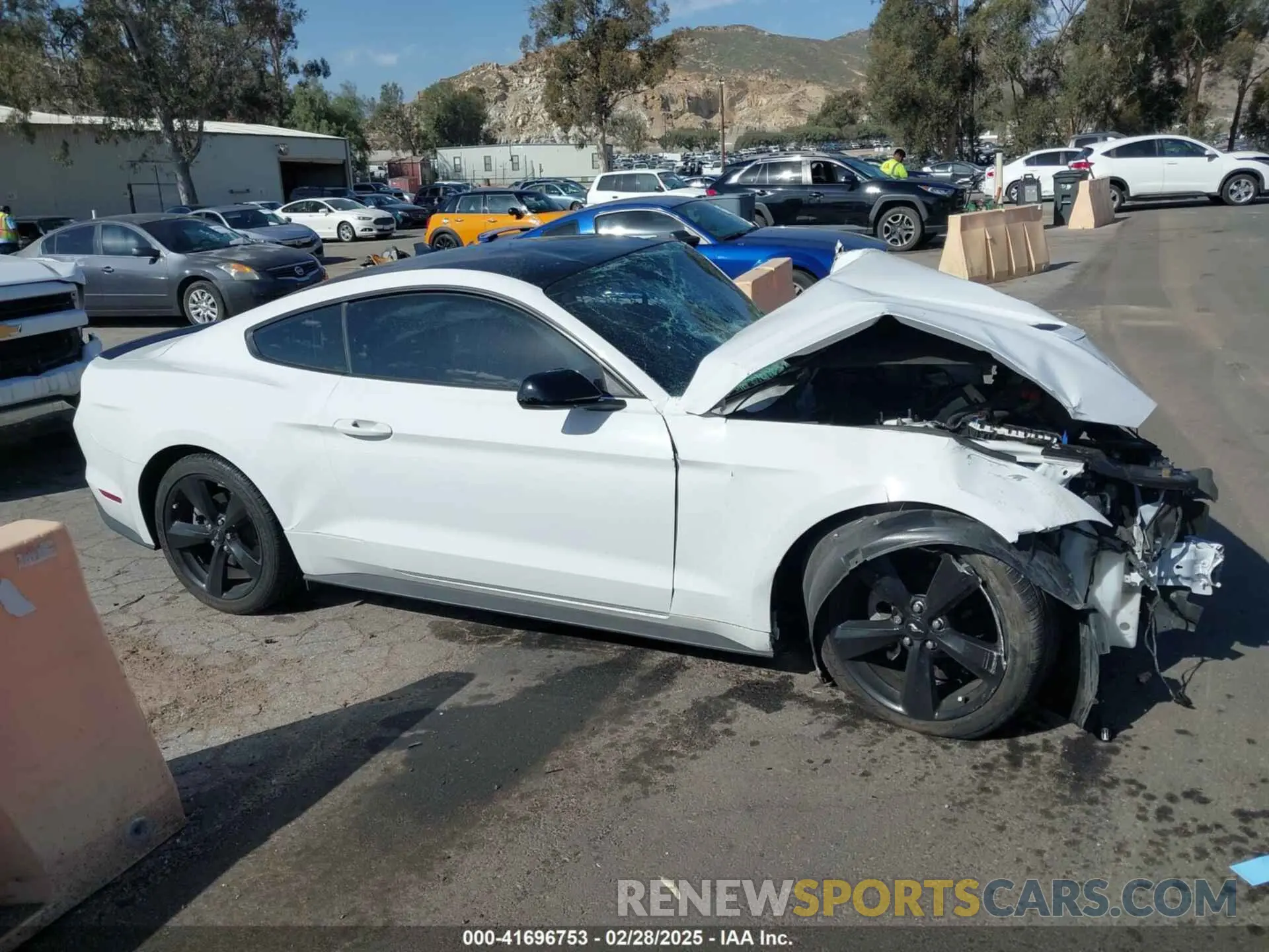 12 fotografías del automóvil dañado 1FA6P8THXP5101393 FORD MUSTANG 2023