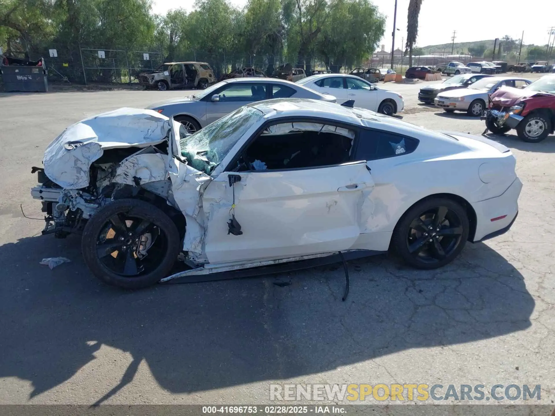 13 fotografías del automóvil dañado 1FA6P8THXP5101393 FORD MUSTANG 2023