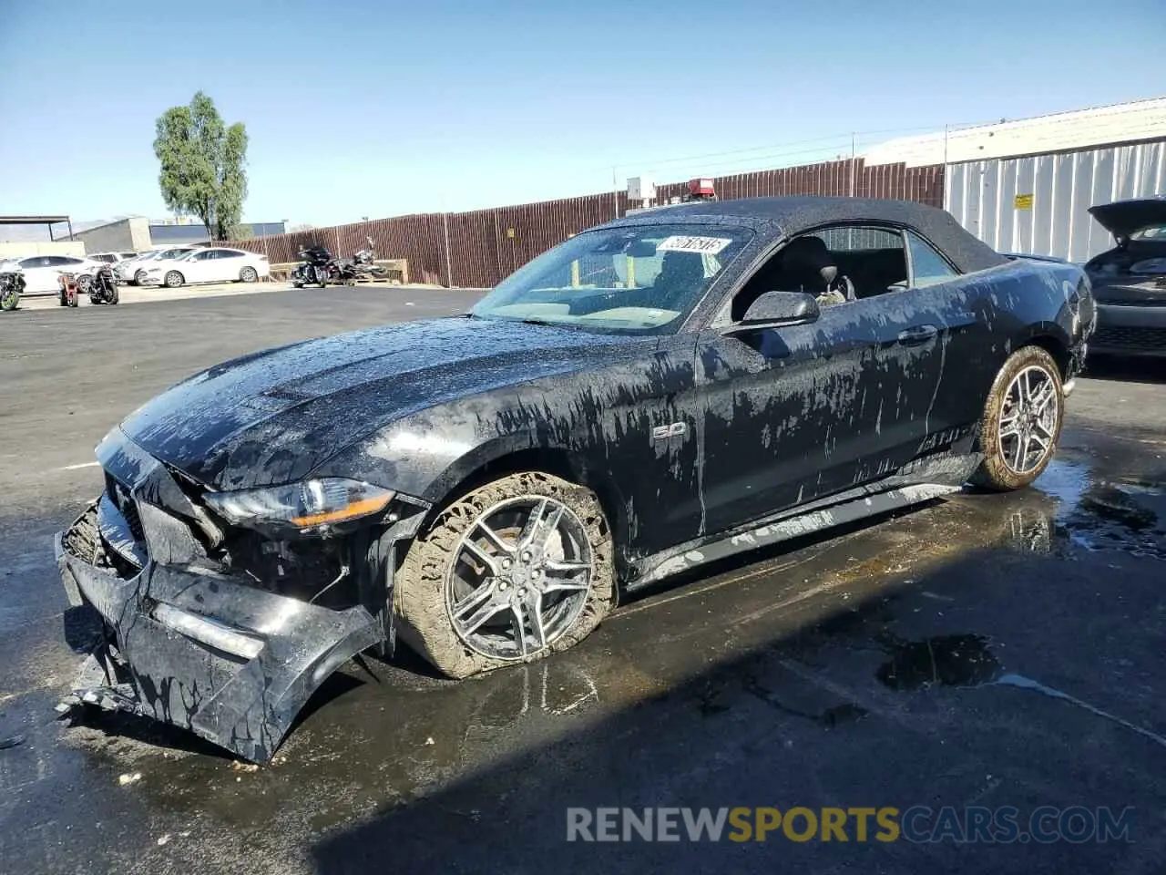 1 fotografías del automóvil dañado 1FATP8FF7P5109562 FORD MUSTANG 2023