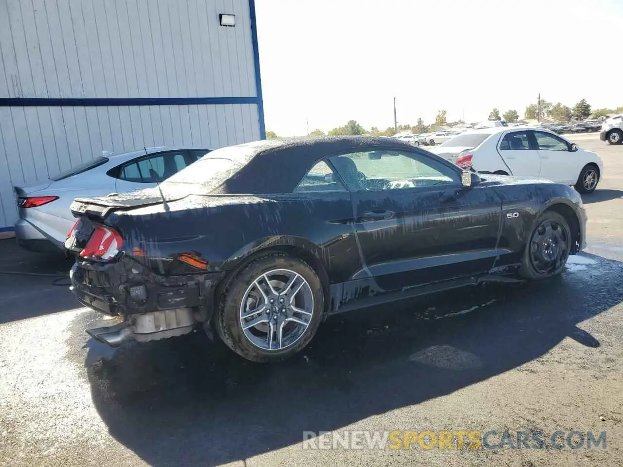 3 fotografías del automóvil dañado 1FATP8FF7P5109562 FORD MUSTANG 2023