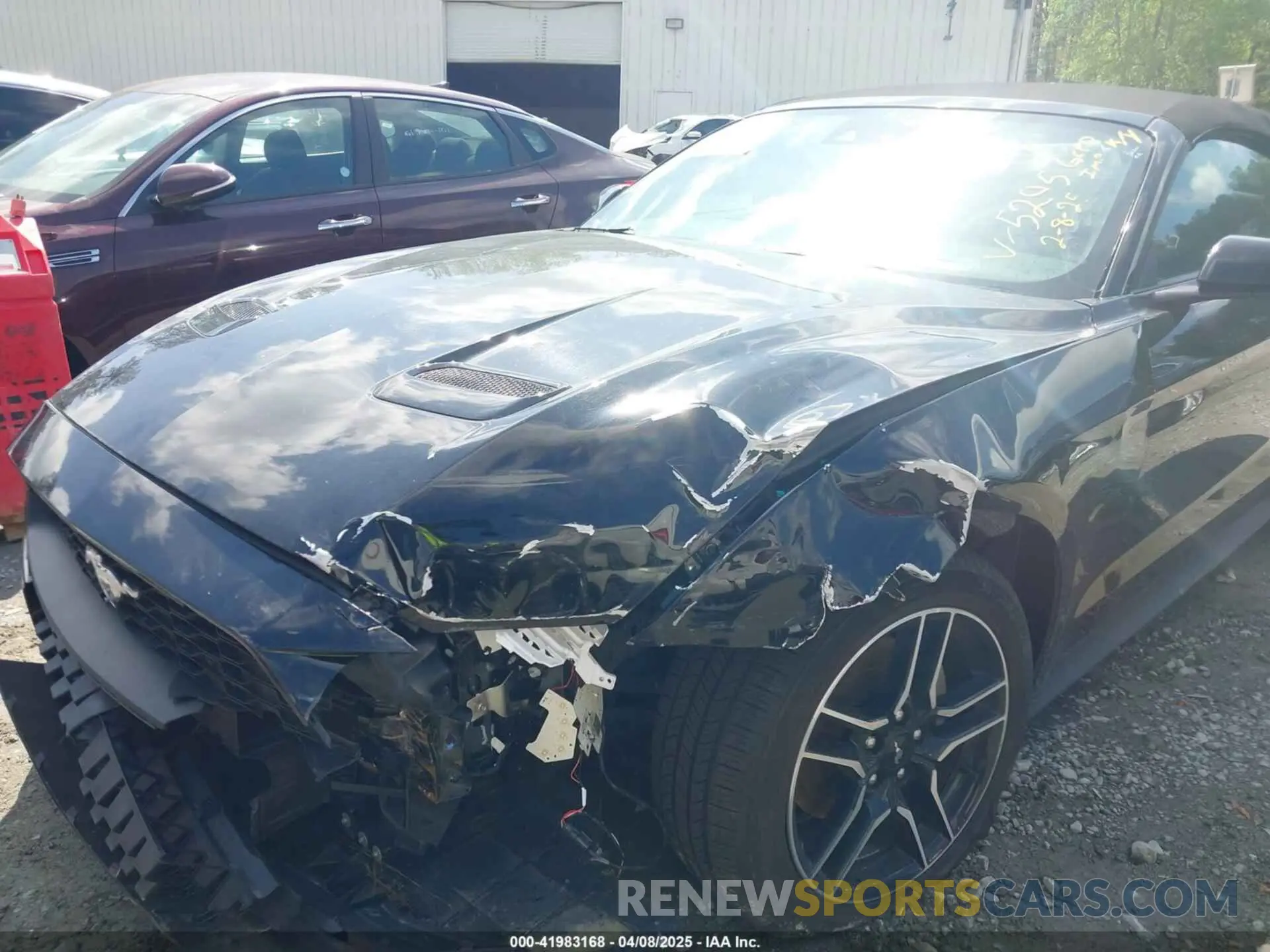 6 fotografías del automóvil dañado 1FATP8UH6P5105295 FORD MUSTANG 2023