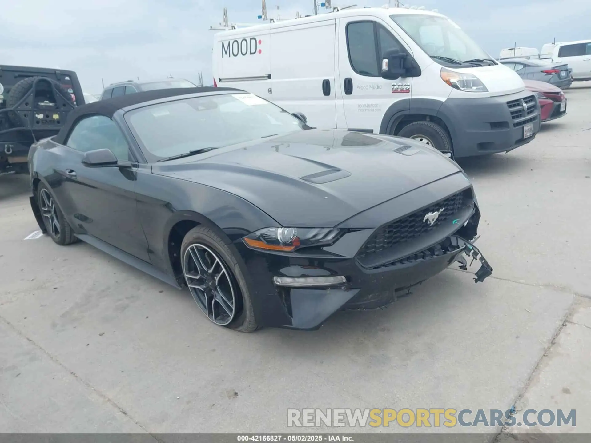 1 fotografías del automóvil dañado 1FATP8UH9P5103685 FORD MUSTANG 2023