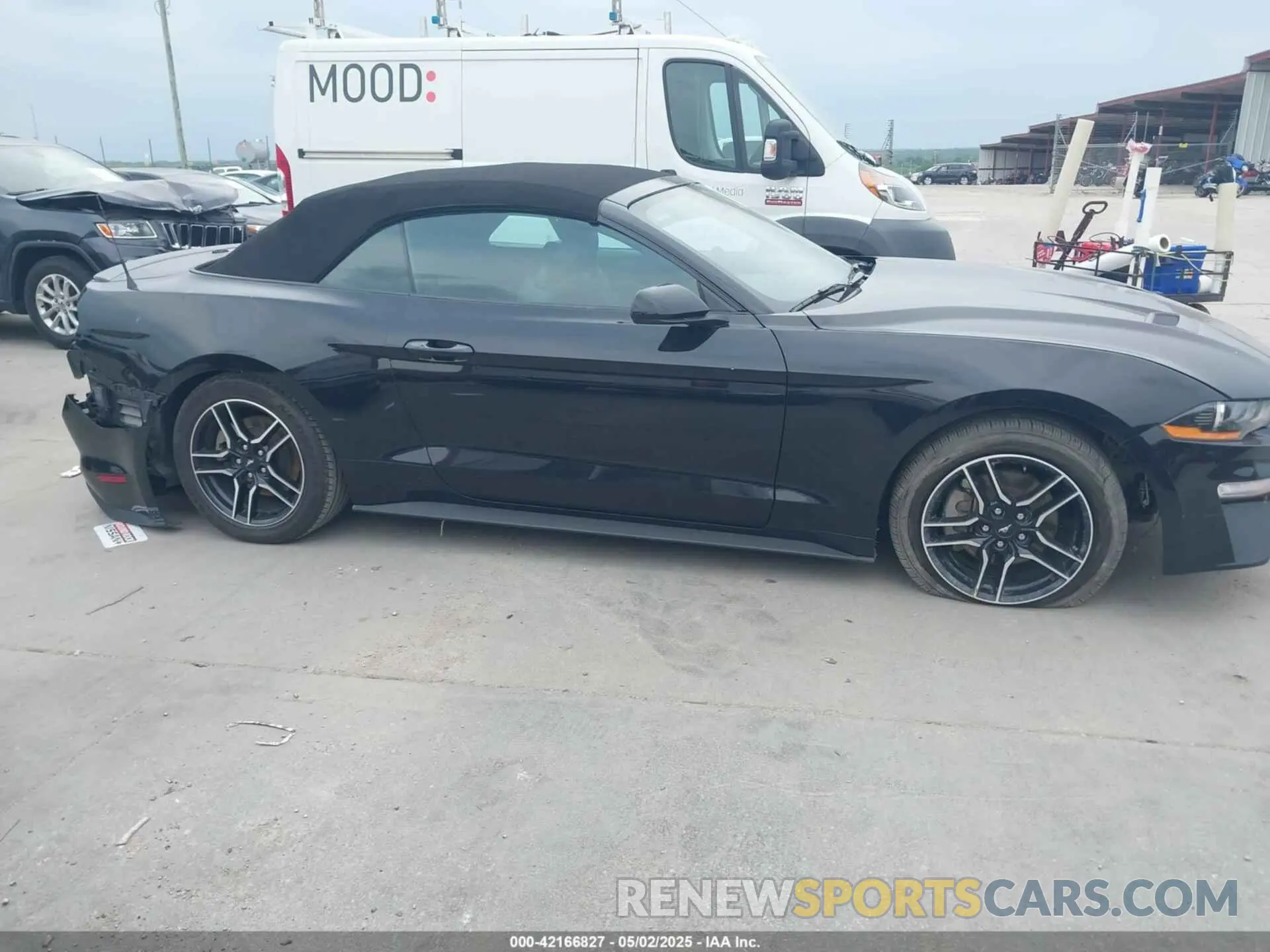 14 fotografías del automóvil dañado 1FATP8UH9P5103685 FORD MUSTANG 2023