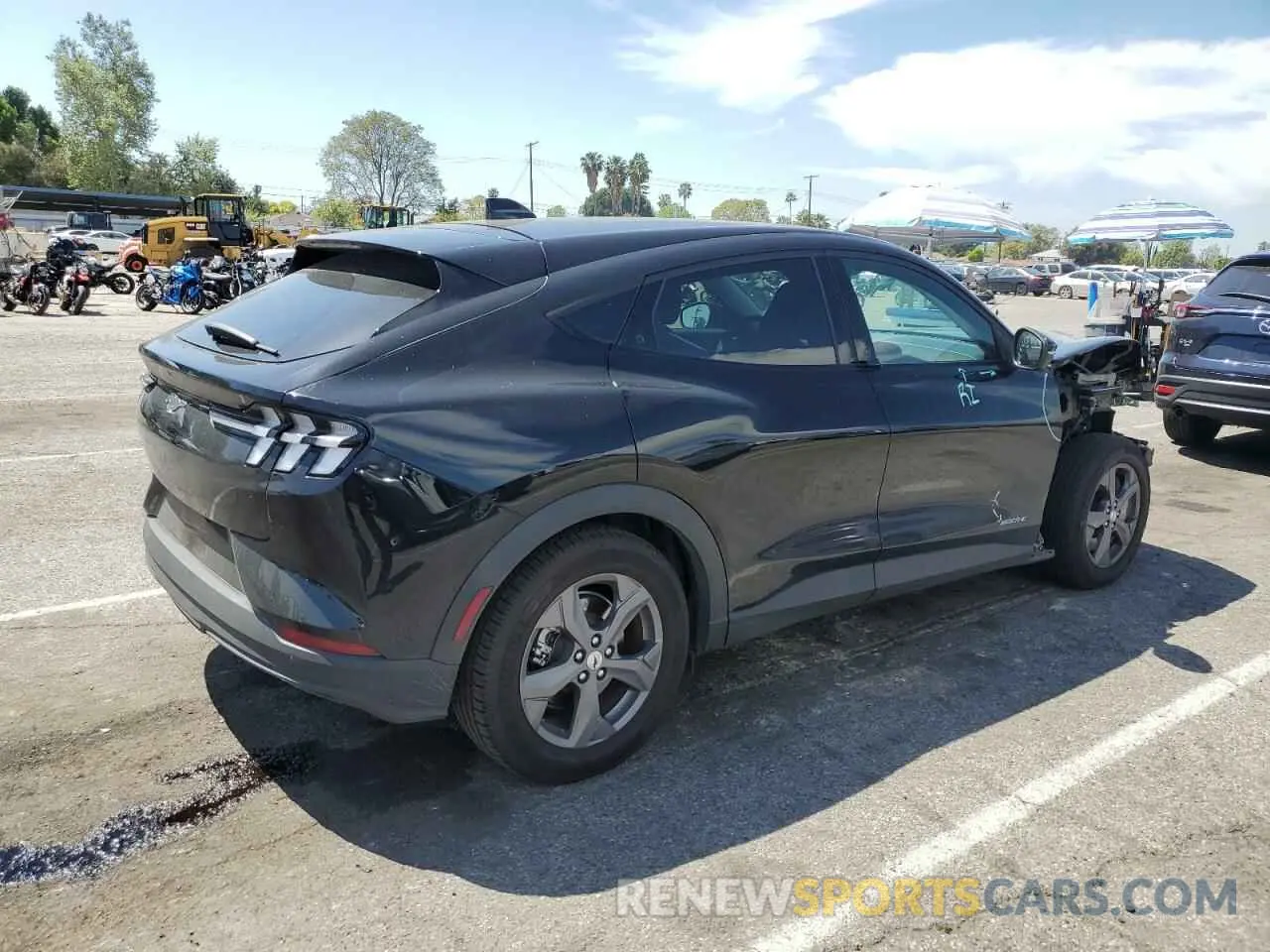 3 fotografías del automóvil dañado 3FMTK1RM3PMA13962 FORD MUSTANG 2023