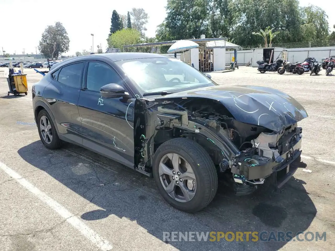 4 fotografías del automóvil dañado 3FMTK1RM3PMA13962 FORD MUSTANG 2023