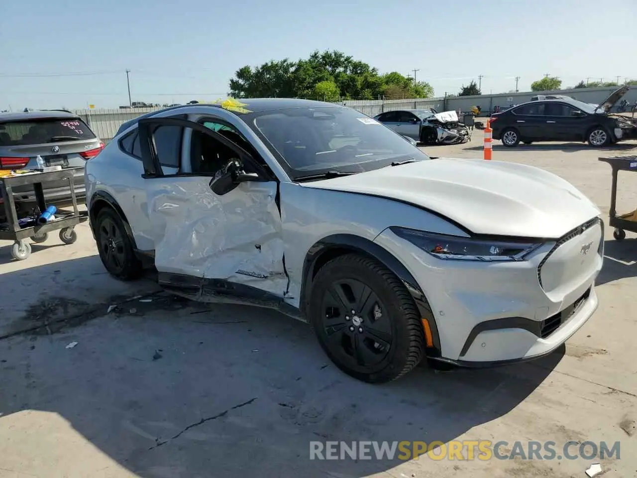 4 fotografías del automóvil dañado 3FMTK2SU0PMA65226 FORD MUSTANG 2023