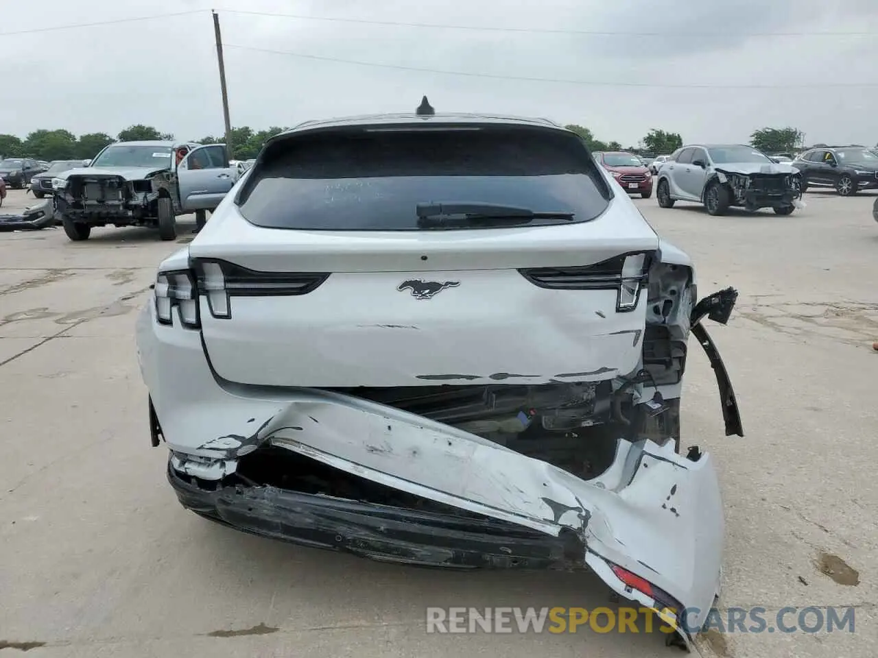 6 fotografías del automóvil dañado 3FMTK3RM3PMA31793 FORD MUSTANG 2023