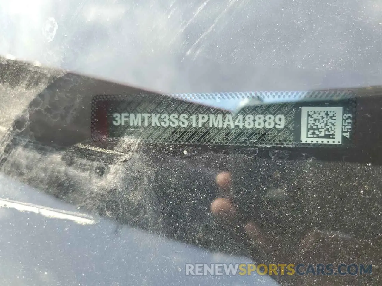 13 fotografías del automóvil dañado 3FMTK3SS1PMA48889 FORD MUSTANG 2023