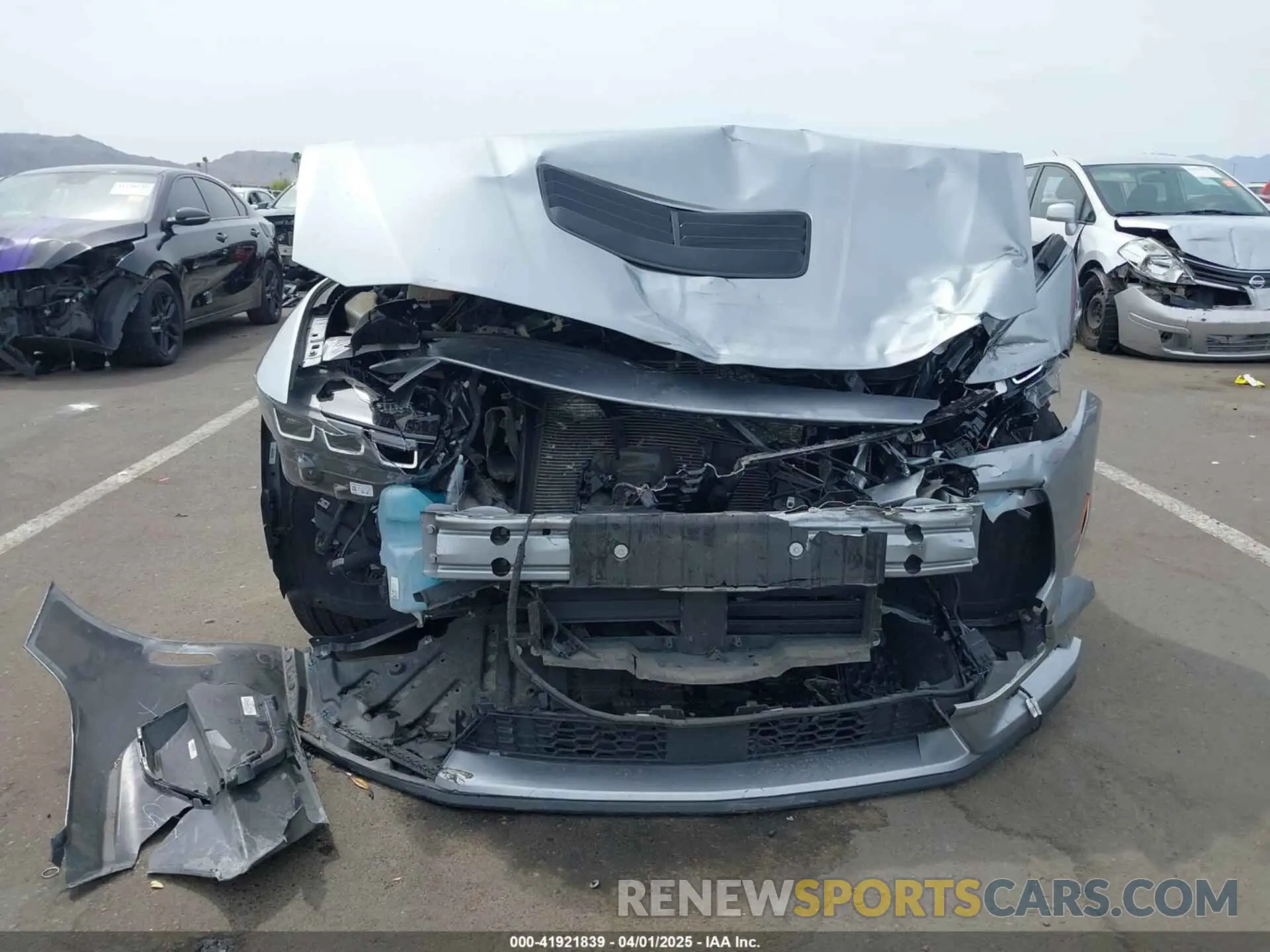 6 fotografías del automóvil dañado 1FA6P8CF0R5404605 FORD MUSTANG 2024