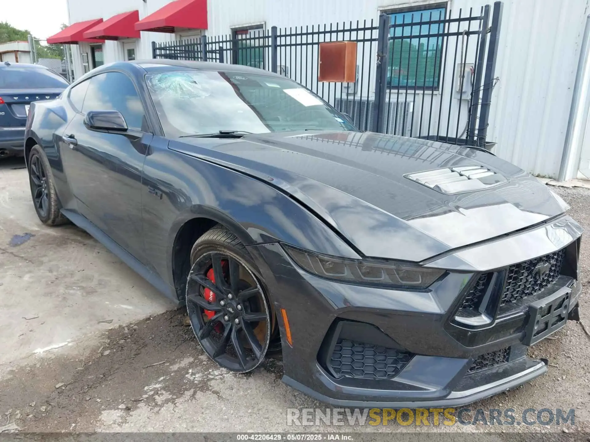 1 fotografías del automóvil dañado 1FA6P8CF0R5411098 FORD MUSTANG 2024