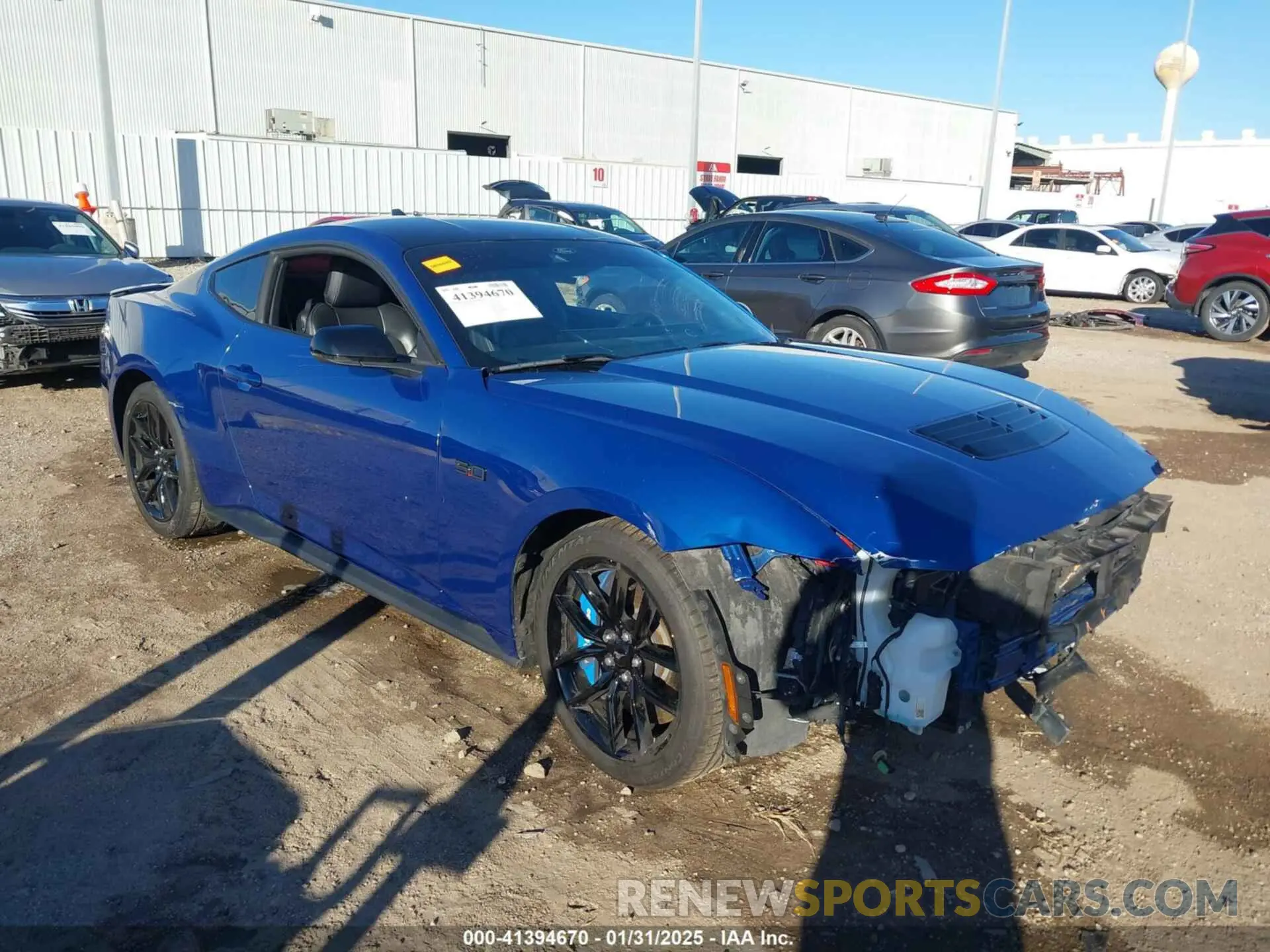 1 fotografías del automóvil dañado 1FA6P8CF1R5410493 FORD MUSTANG 2024