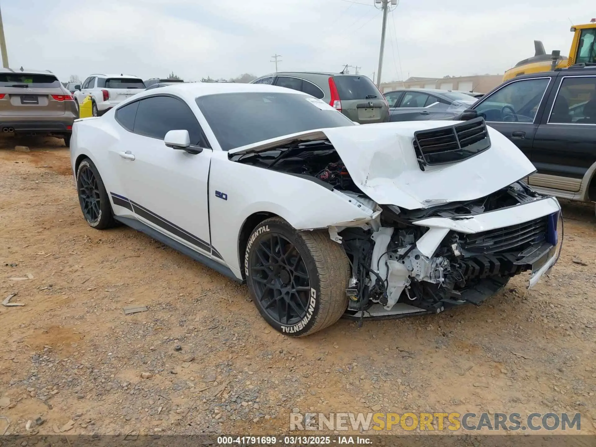 1 fotografías del automóvil dañado 1FA6P8CF1R5428590 FORD MUSTANG 2024