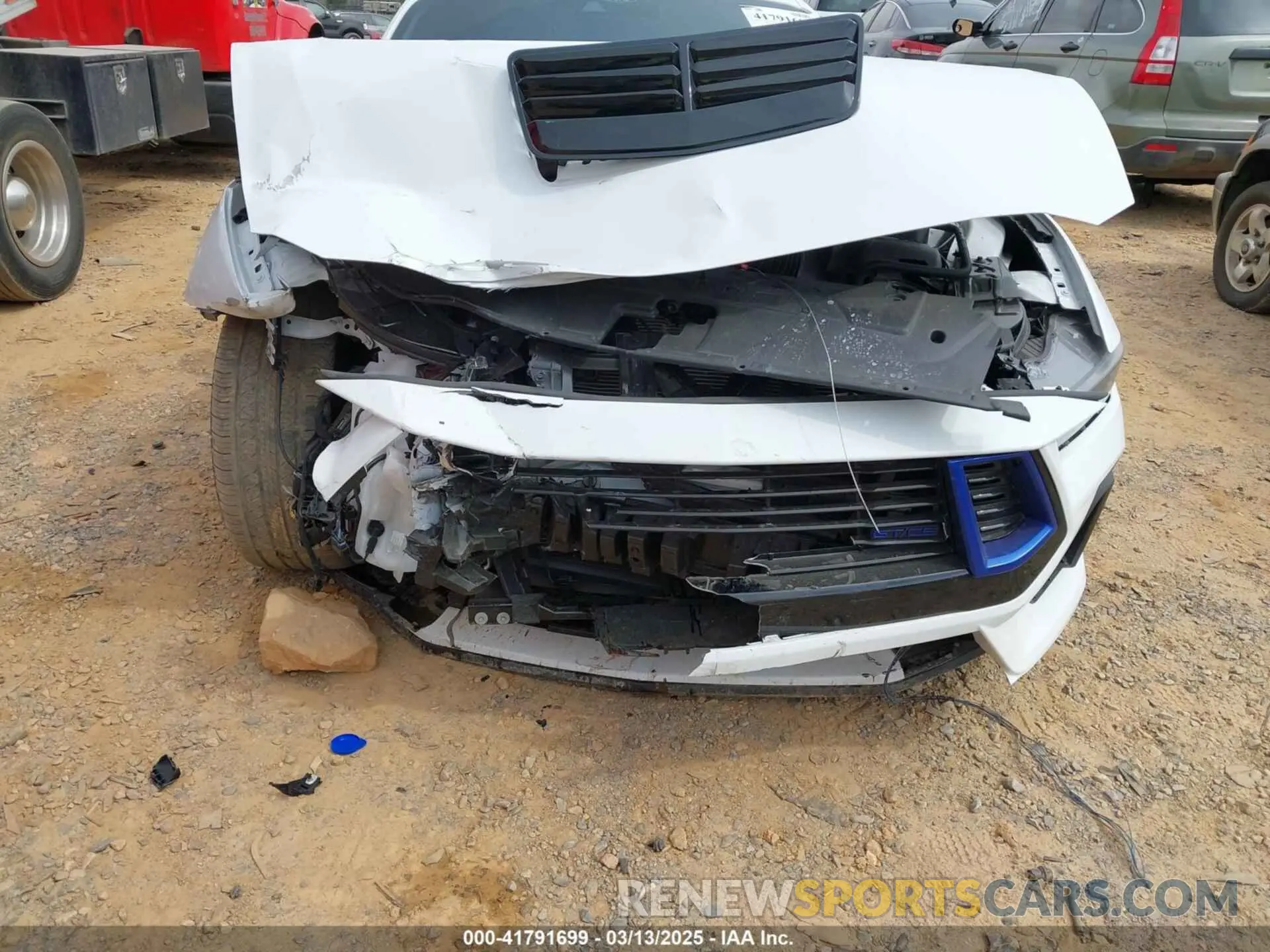 6 fotografías del automóvil dañado 1FA6P8CF1R5428590 FORD MUSTANG 2024