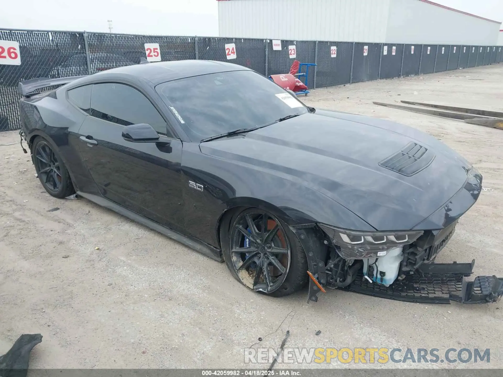 1 fotografías del automóvil dañado 1FA6P8CF1R5435071 FORD MUSTANG 2024