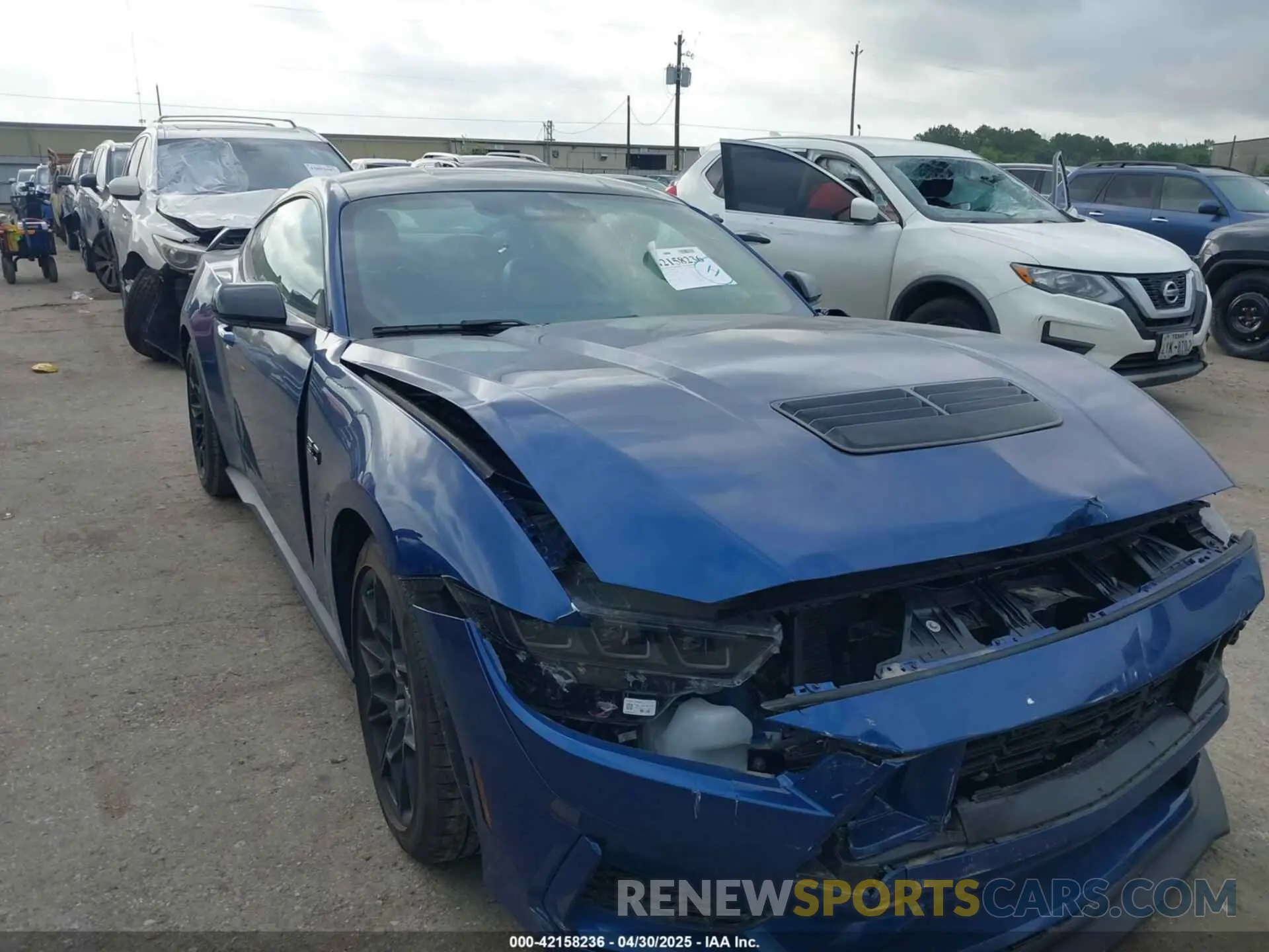 1 fotografías del automóvil dañado 1FA6P8CF2R5401429 FORD MUSTANG 2024