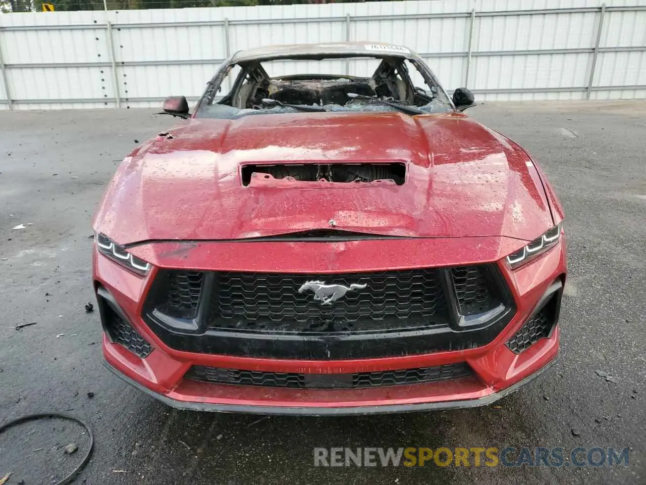 5 fotografías del automóvil dañado 1FA6P8CF3R5406428 FORD MUSTANG 2024