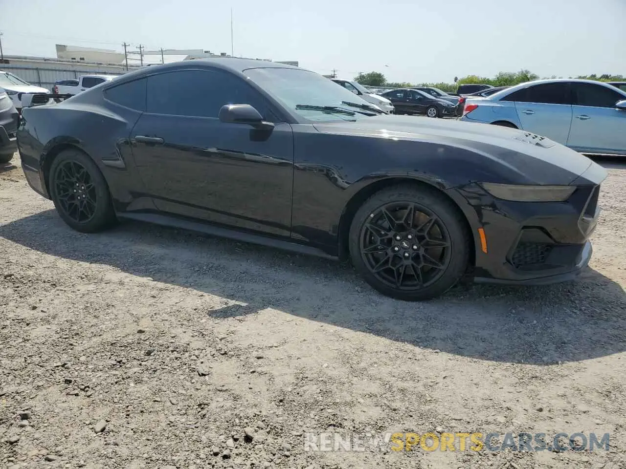4 fotografías del automóvil dañado 1FA6P8CF3R5421107 FORD MUSTANG 2024