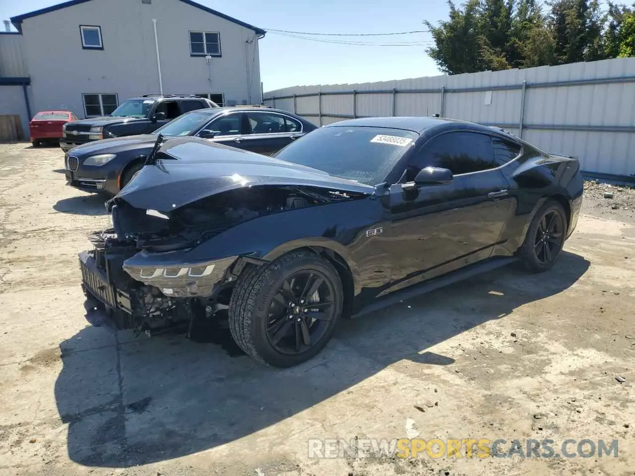 1 fotografías del automóvil dañado 1FA6P8CF3R5428557 FORD MUSTANG 2024