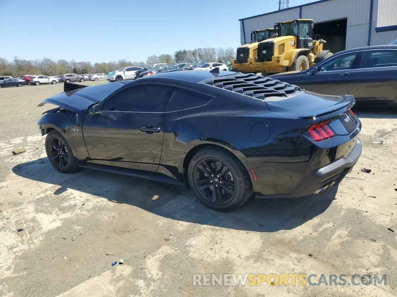 2 fotografías del automóvil dañado 1FA6P8CF3R5428557 FORD MUSTANG 2024