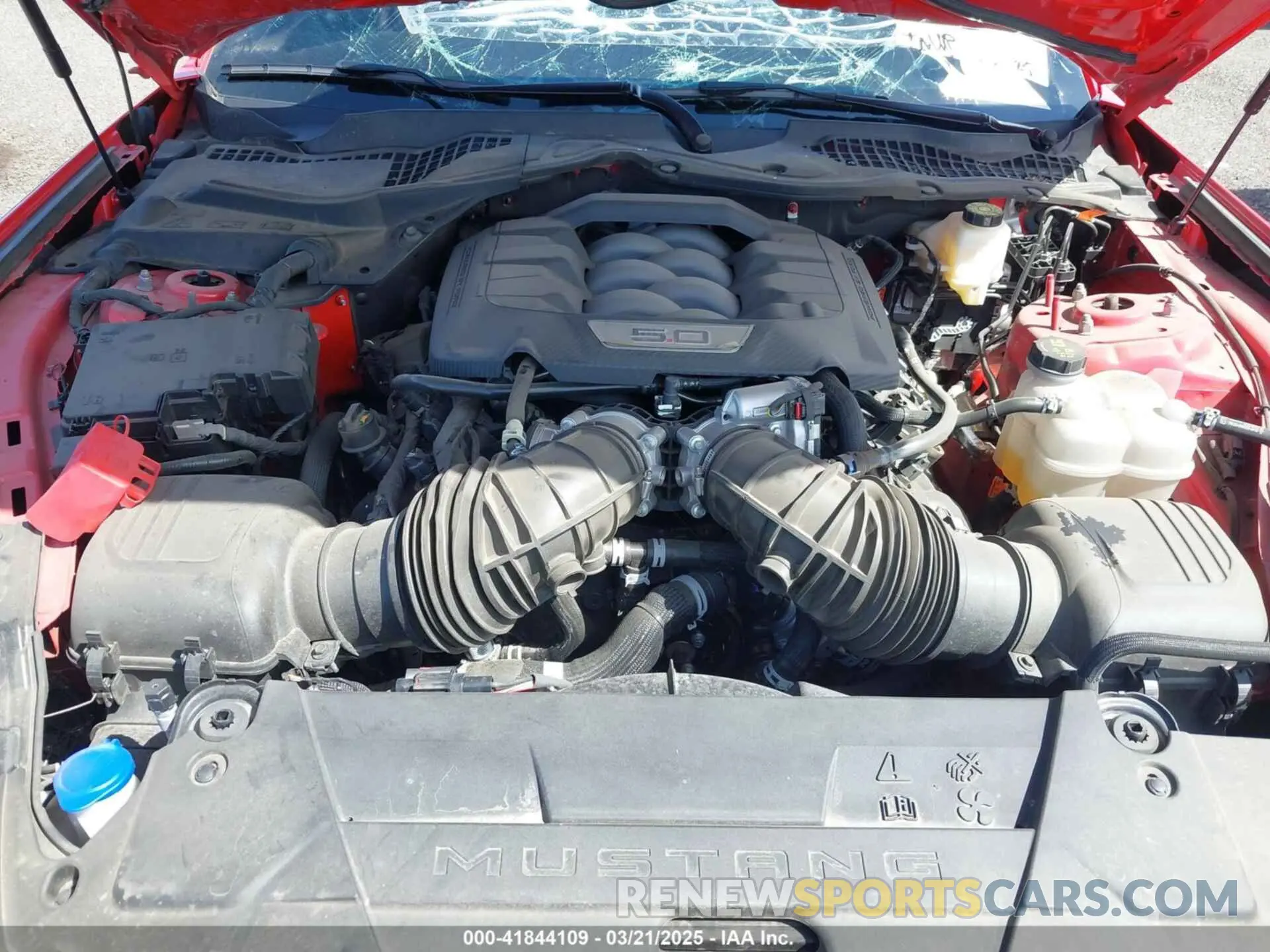 10 fotografías del automóvil dañado 1FA6P8CF4R5400881 FORD MUSTANG 2024