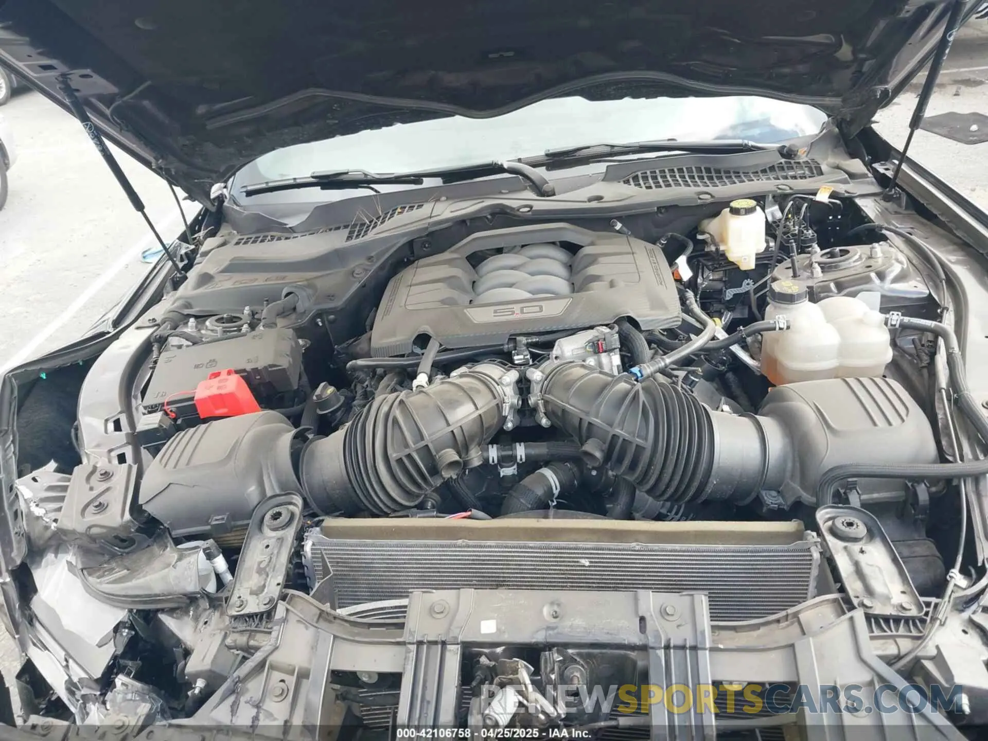 10 fotografías del automóvil dañado 1FA6P8CF4R5411265 FORD MUSTANG 2024