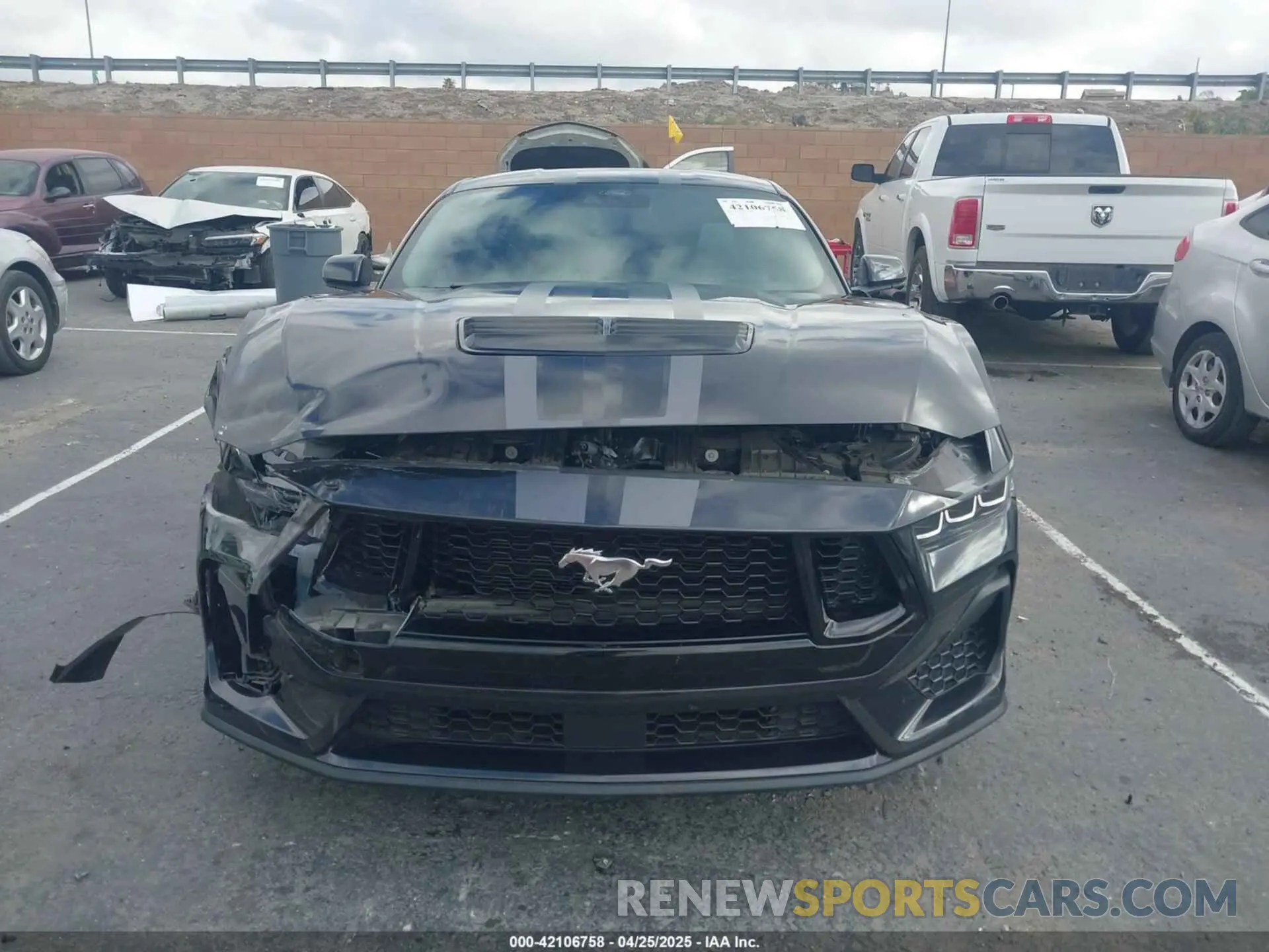 12 fotografías del automóvil dañado 1FA6P8CF4R5411265 FORD MUSTANG 2024