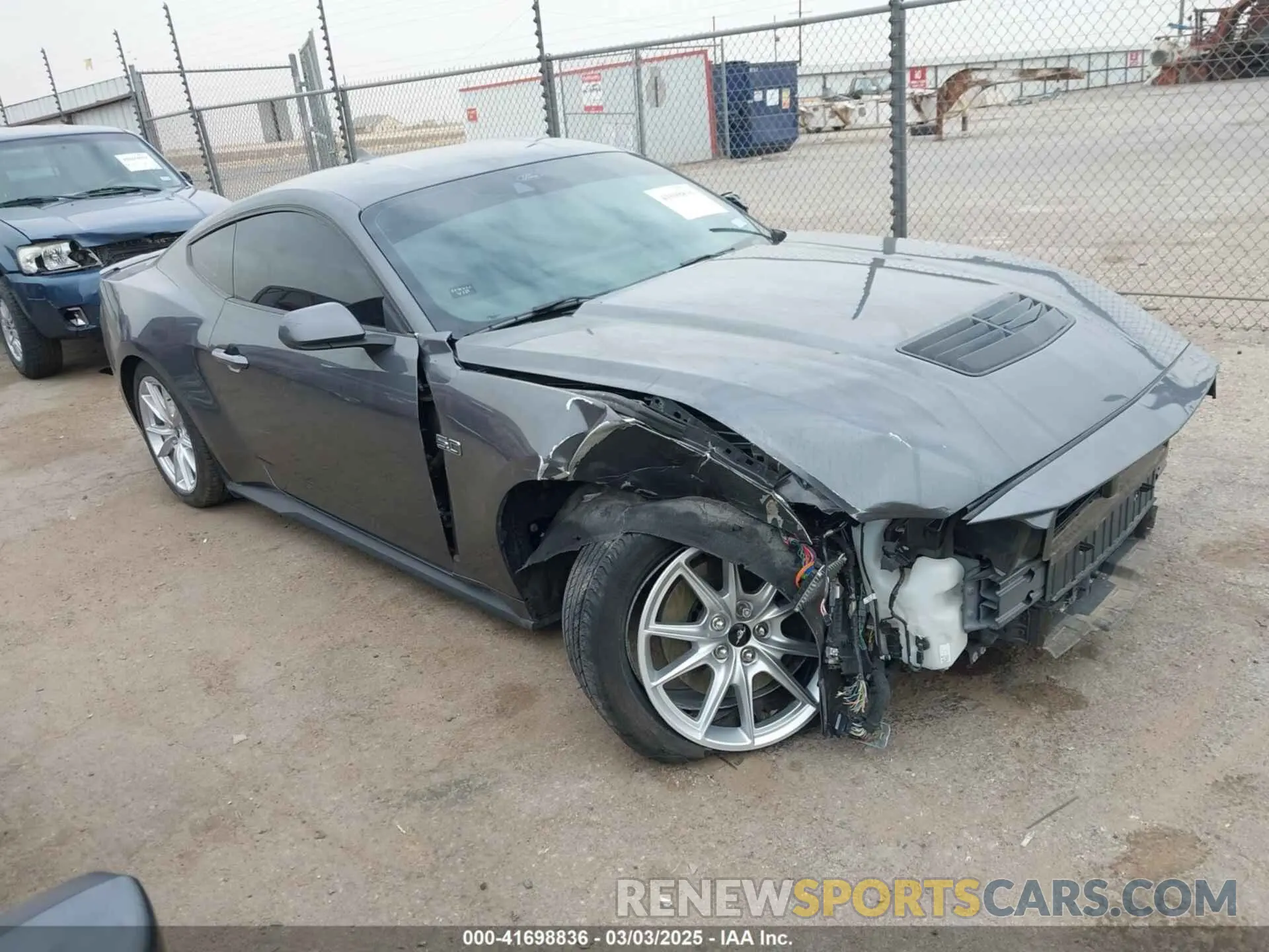 1 fotografías del automóvil dañado 1FA6P8CF4R5420368 FORD MUSTANG 2024