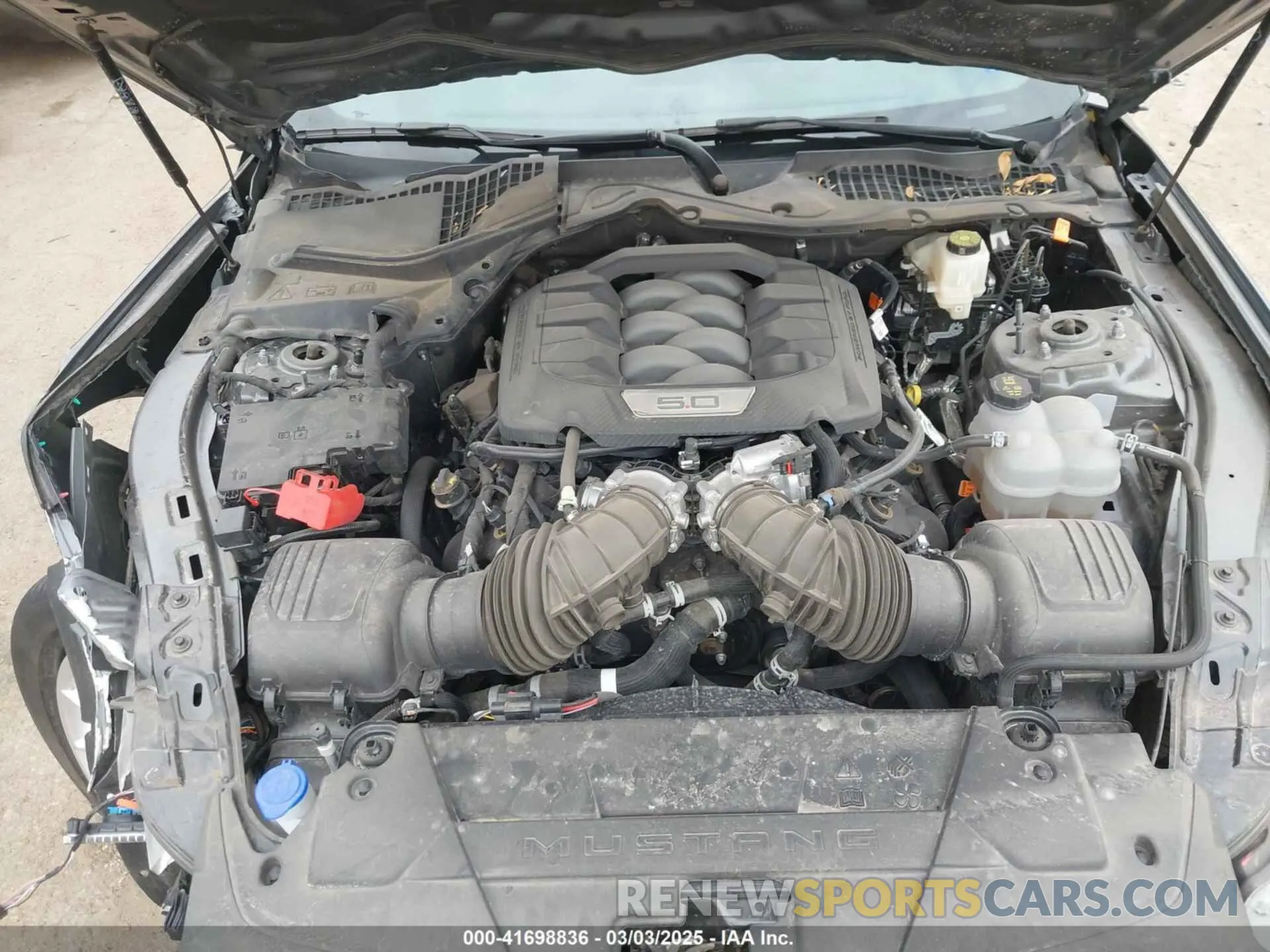 10 fotografías del automóvil dañado 1FA6P8CF4R5420368 FORD MUSTANG 2024