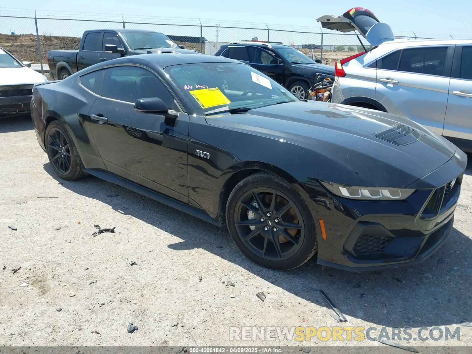 1 fotografías del automóvil dañado 1FA6P8CF4R5421522 FORD MUSTANG 2024