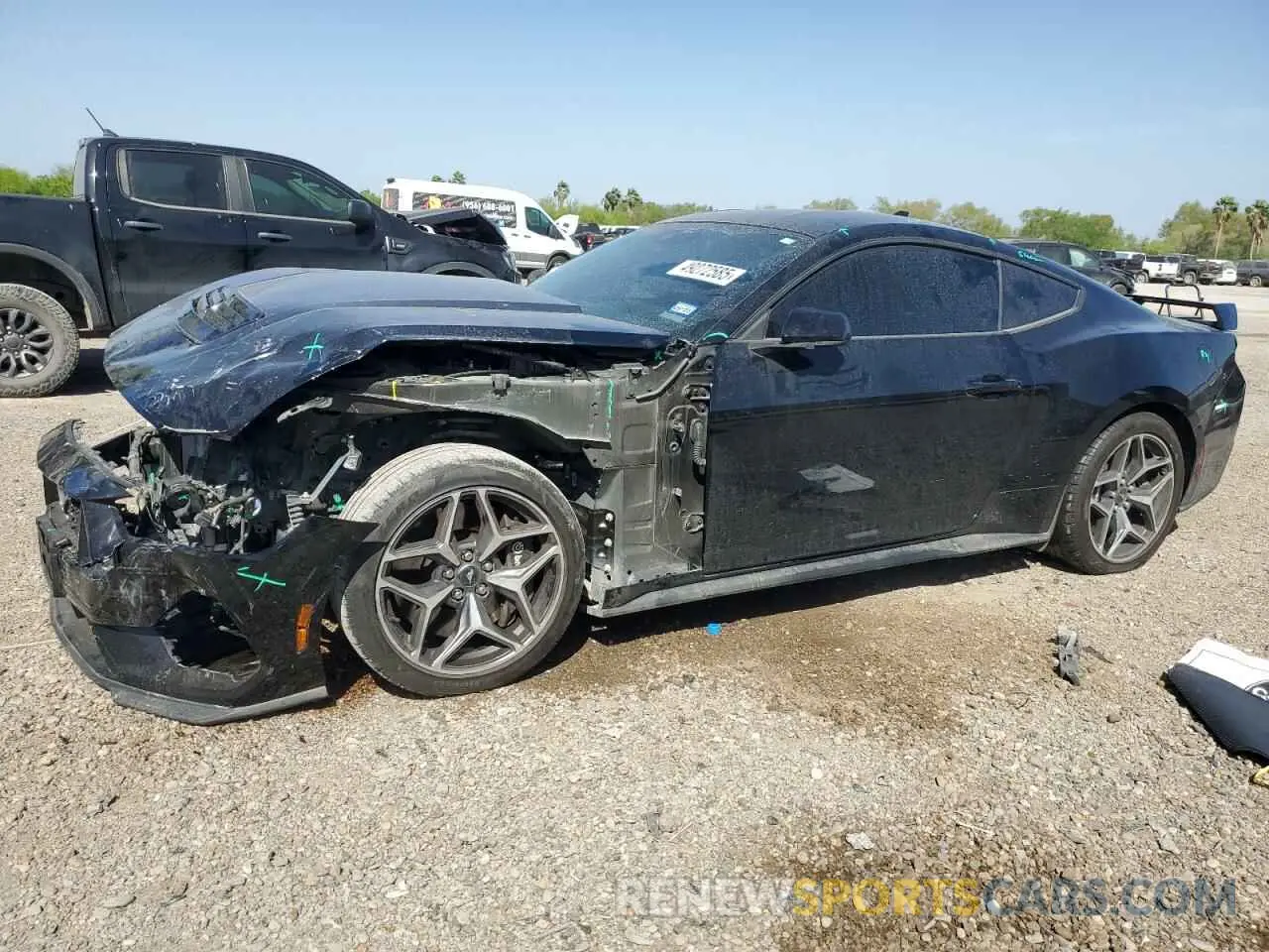 1 fotografías del automóvil dañado 1FA6P8CF5R5402929 FORD MUSTANG 2024