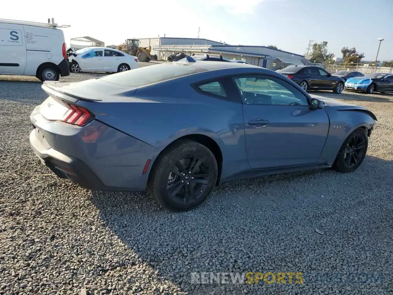 3 fotografías del automóvil dañado 1FA6P8CF5R5418905 FORD MUSTANG 2024