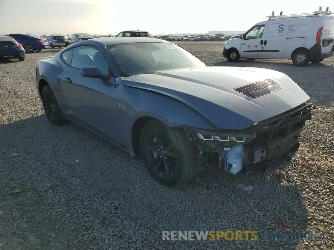 4 fotografías del automóvil dañado 1FA6P8CF5R5418905 FORD MUSTANG 2024
