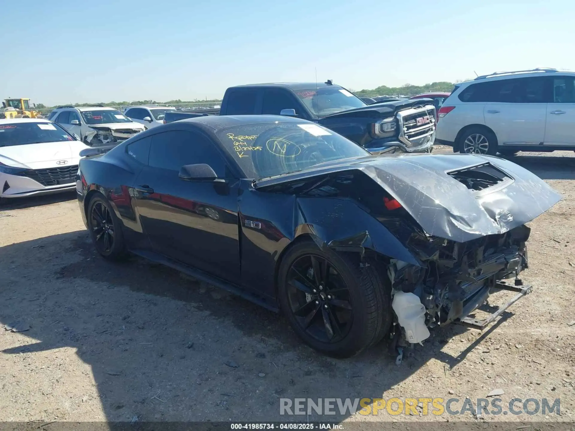 1 fotografías del automóvil dañado 1FA6P8CF7R5408683 FORD MUSTANG 2024