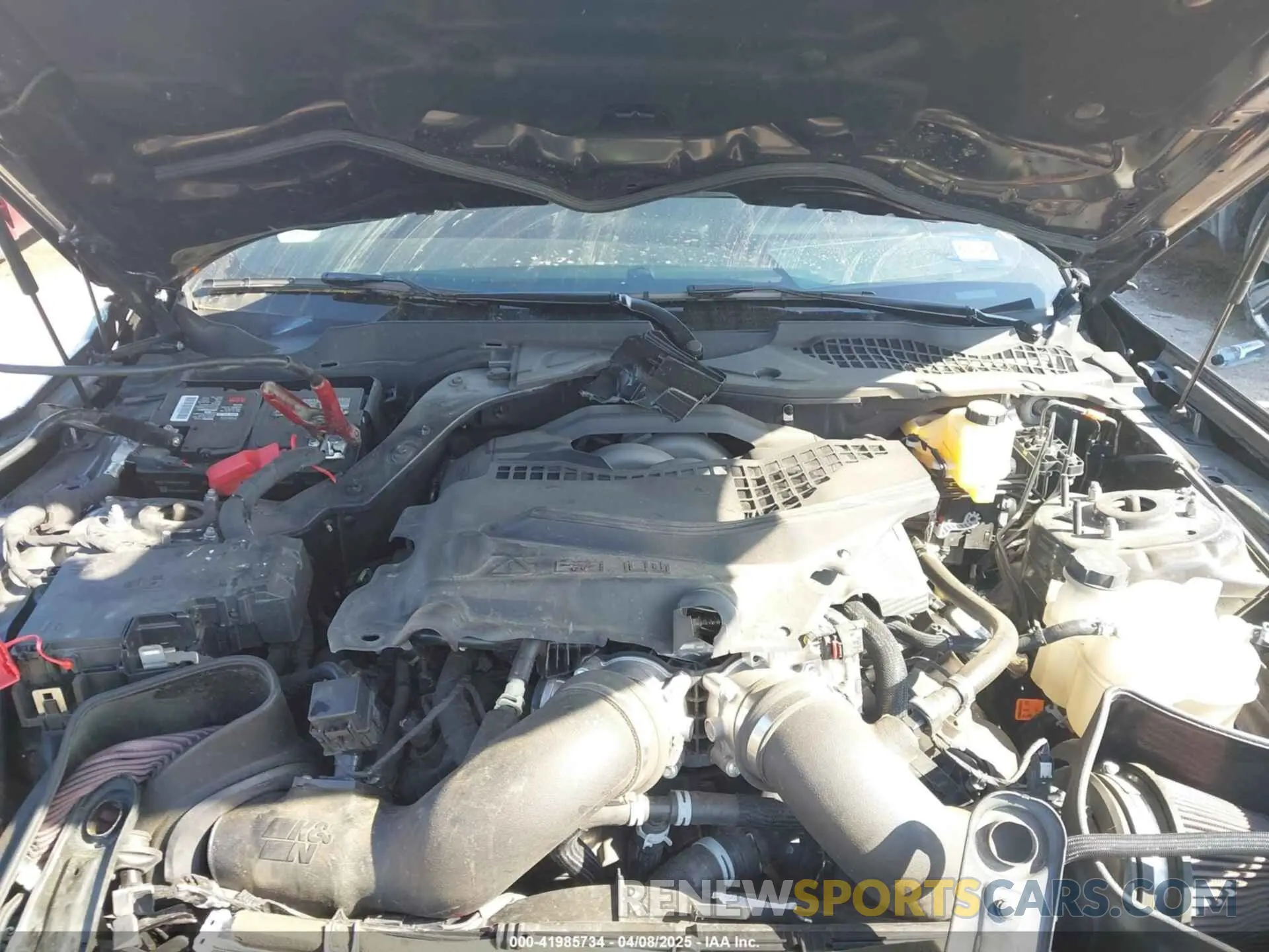 10 fotografías del automóvil dañado 1FA6P8CF7R5408683 FORD MUSTANG 2024