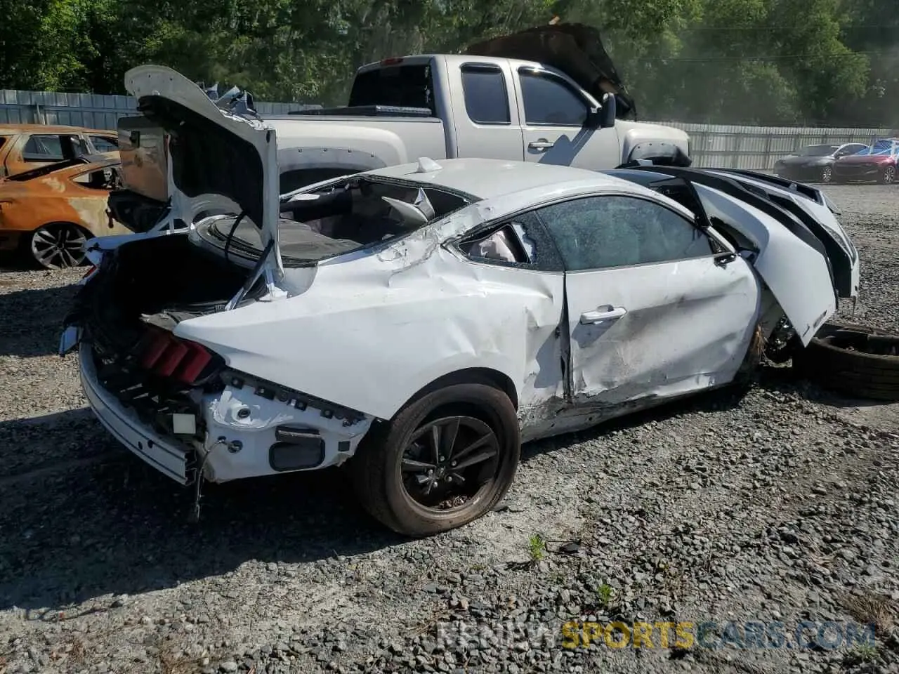 3 fotografías del automóvil dañado 1FA6P8CF7R5417898 FORD MUSTANG 2024