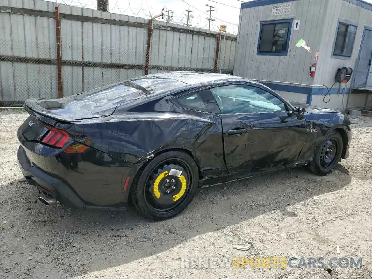 3 fotografías del automóvil dañado 1FA6P8CF7R5428738 FORD MUSTANG 2024