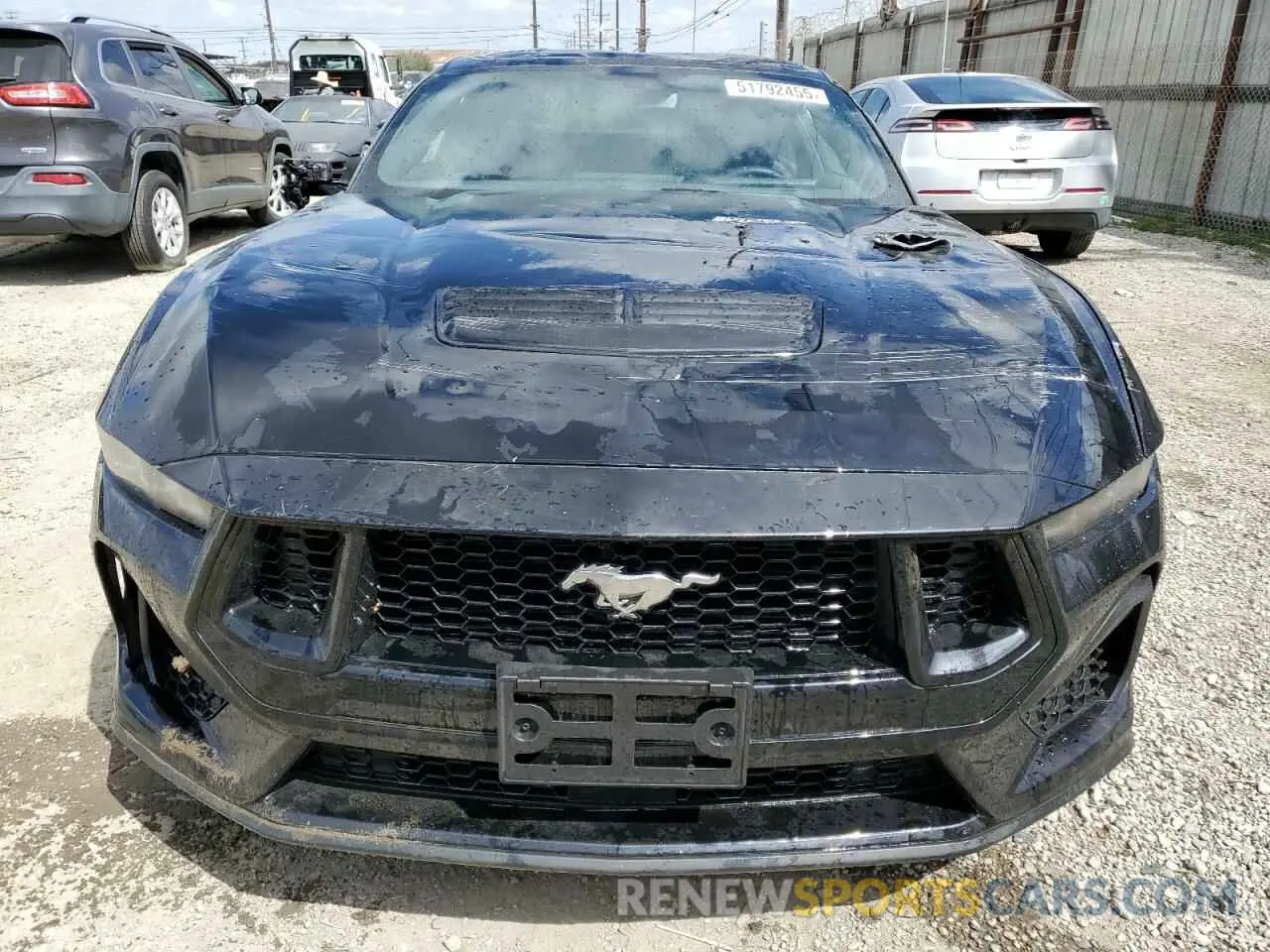5 fotografías del automóvil dañado 1FA6P8CF7R5428738 FORD MUSTANG 2024