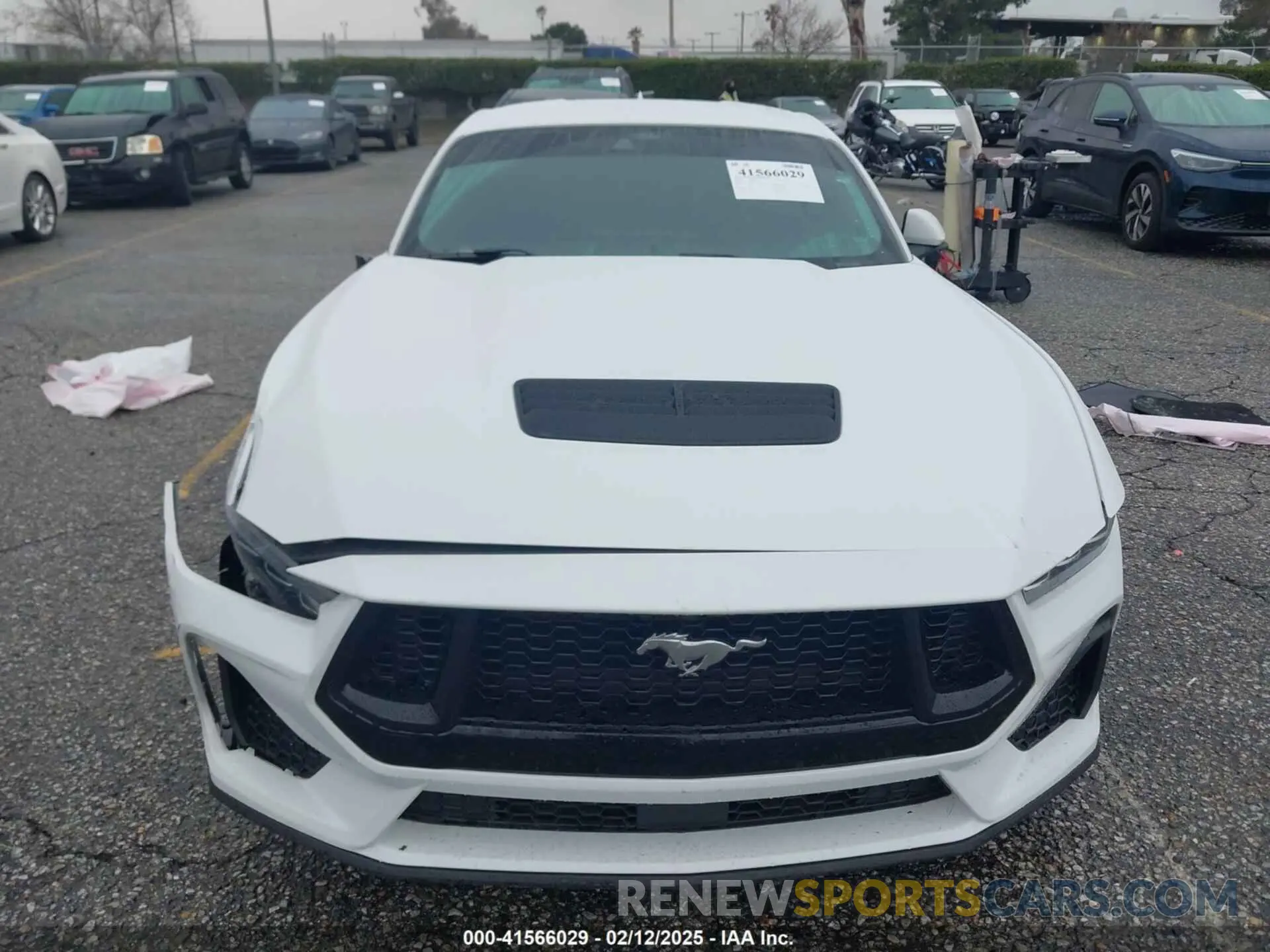 12 fotografías del automóvil dañado 1FA6P8CFXR5415224 FORD MUSTANG 2024