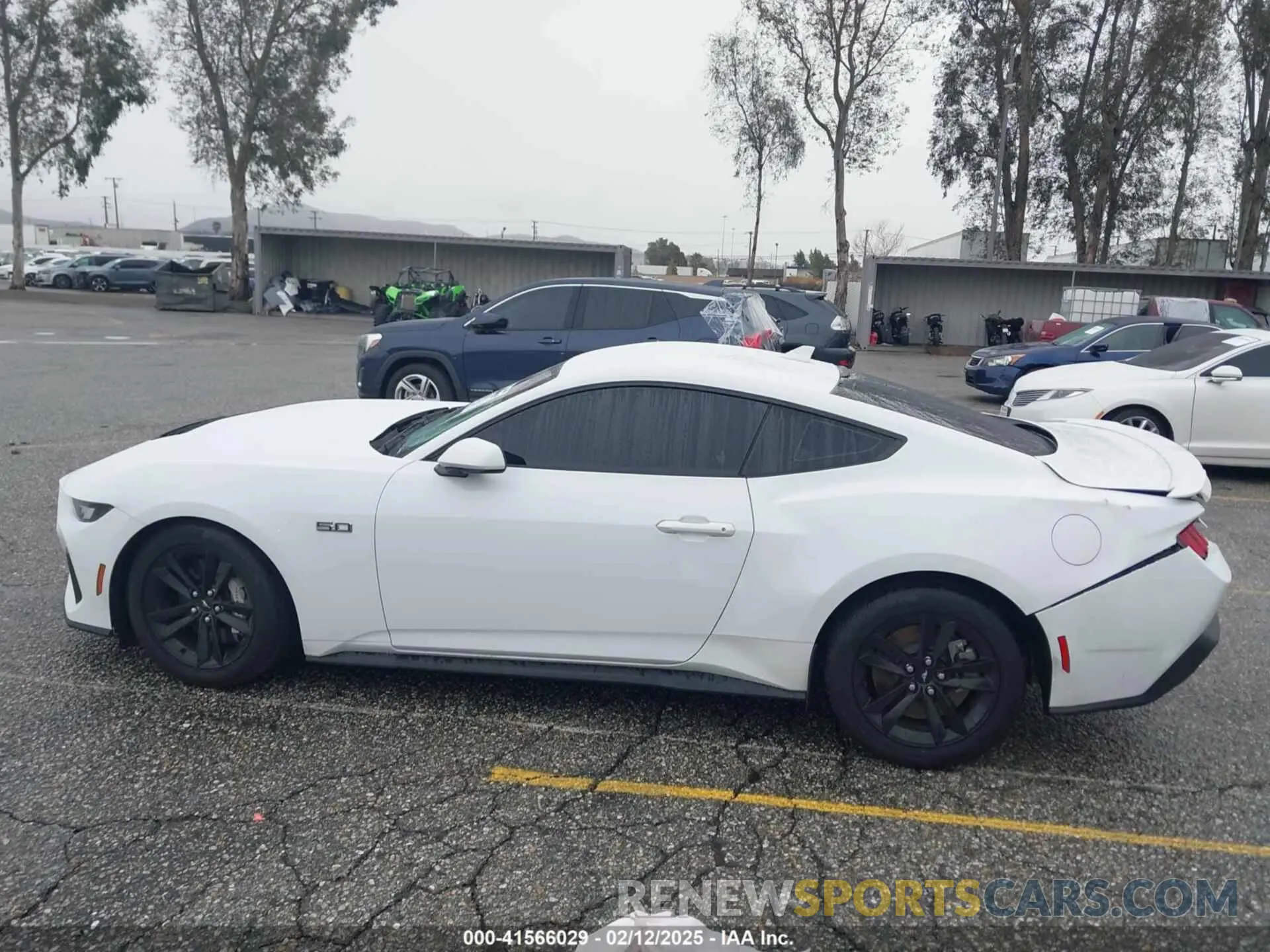 14 fotografías del automóvil dañado 1FA6P8CFXR5415224 FORD MUSTANG 2024