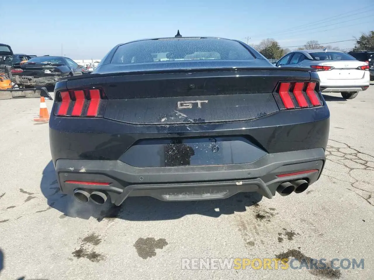 6 fotografías del automóvil dañado 1FA6P8CFXR5425350 FORD MUSTANG 2024