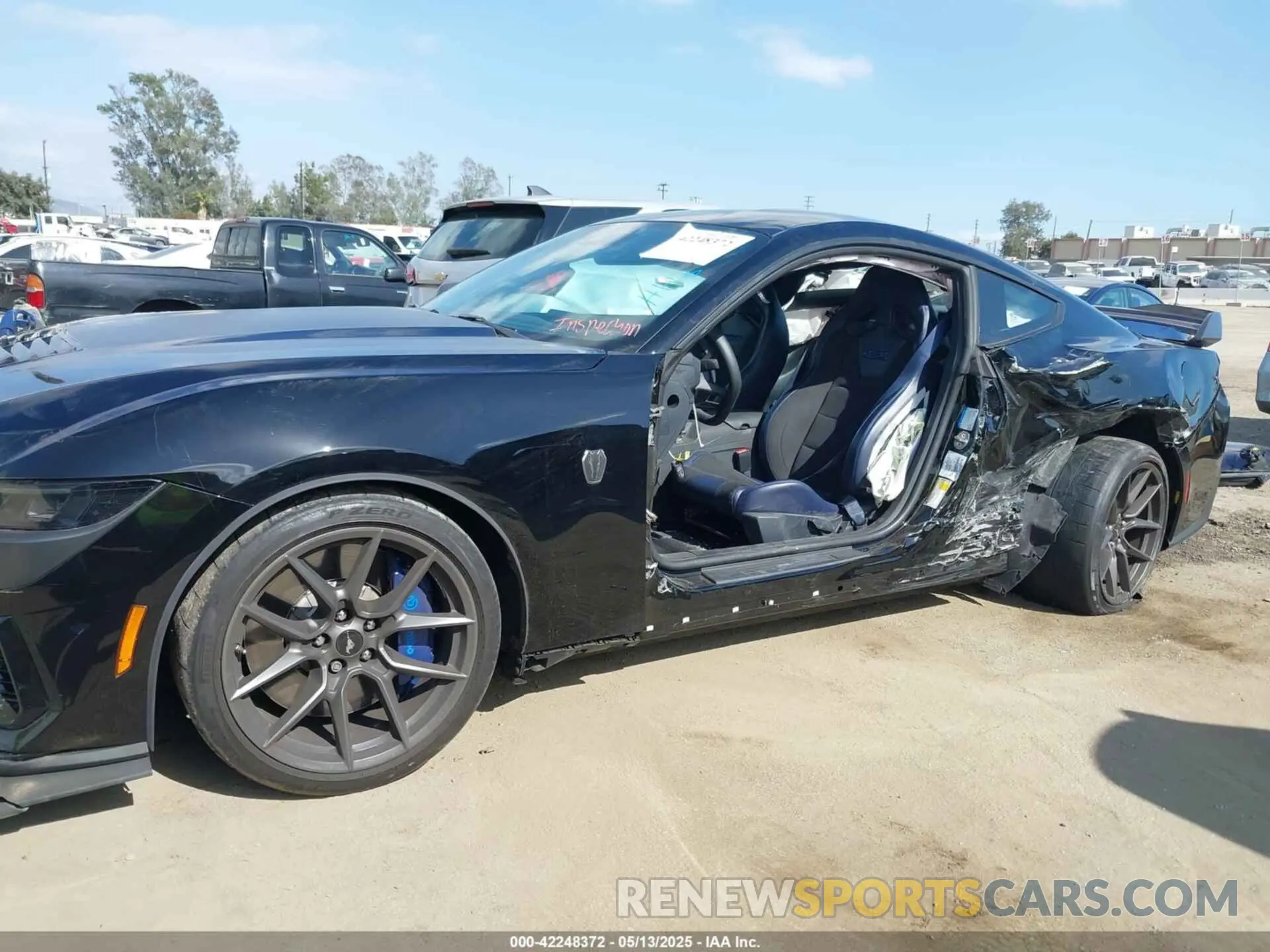 15 fotografías del automóvil dañado 1FA6P8R0XR5507436 FORD MUSTANG 2024