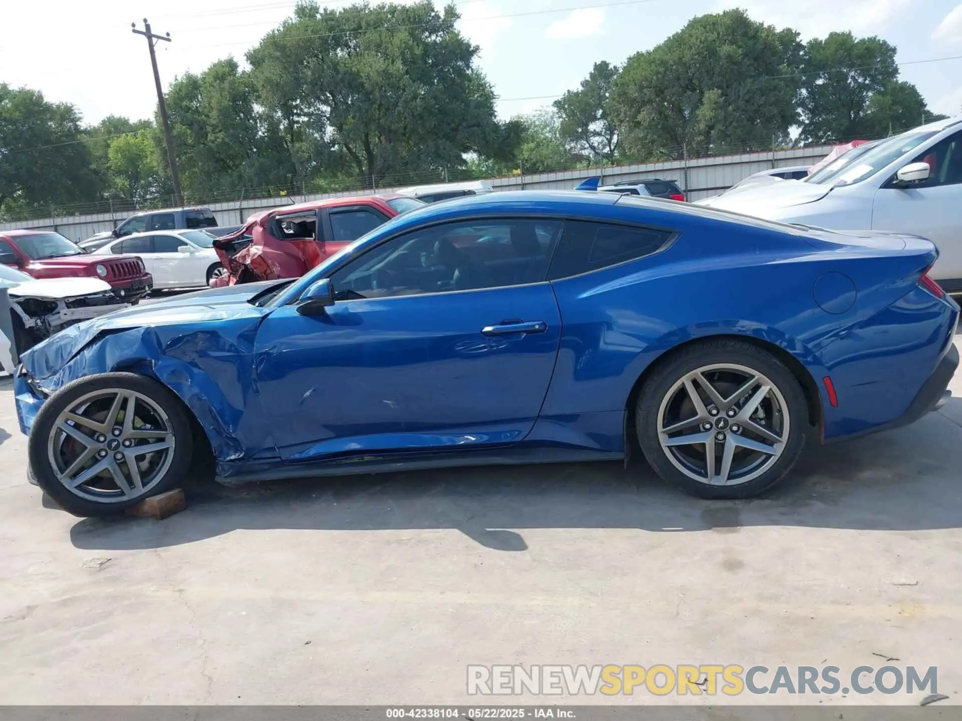 14 fotografías del automóvil dañado 1FA6P8TH0R5142067 FORD MUSTANG 2024