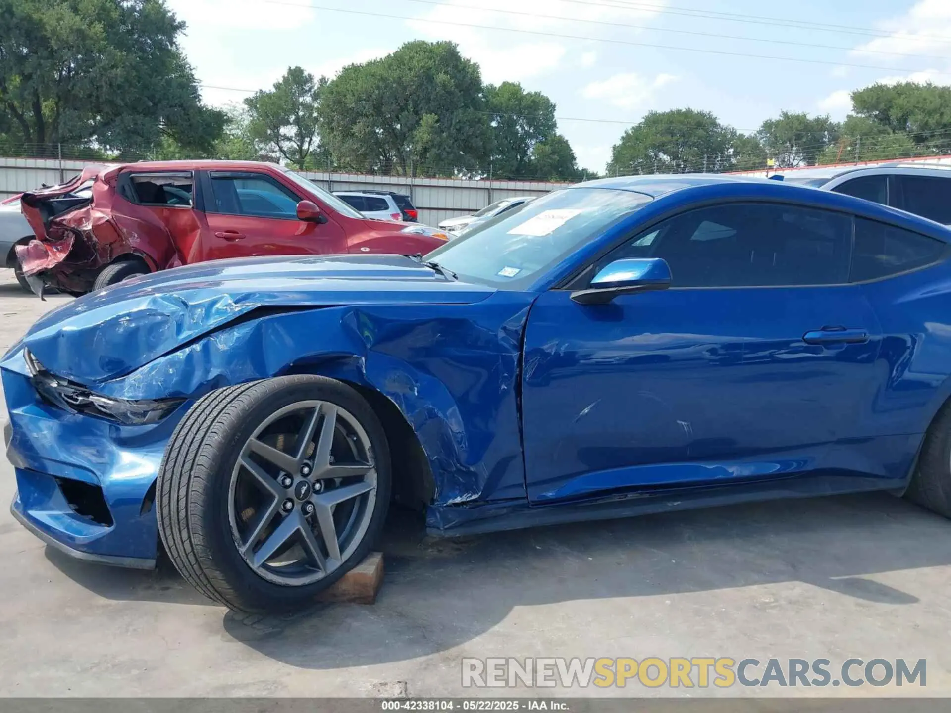 6 fotografías del automóvil dañado 1FA6P8TH0R5142067 FORD MUSTANG 2024