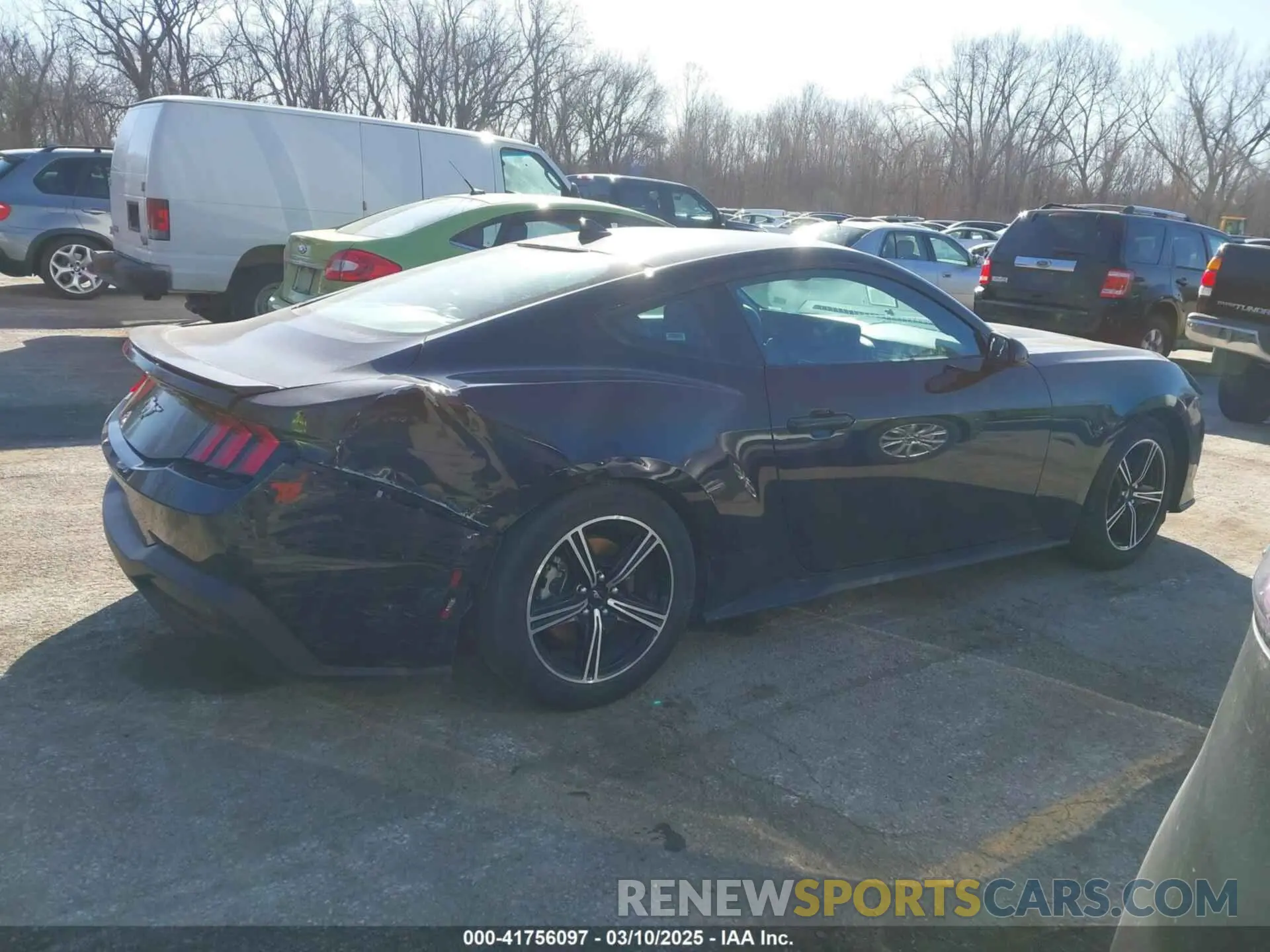 12 fotografías del automóvil dañado 1FA6P8TH1R5120532 FORD MUSTANG 2024