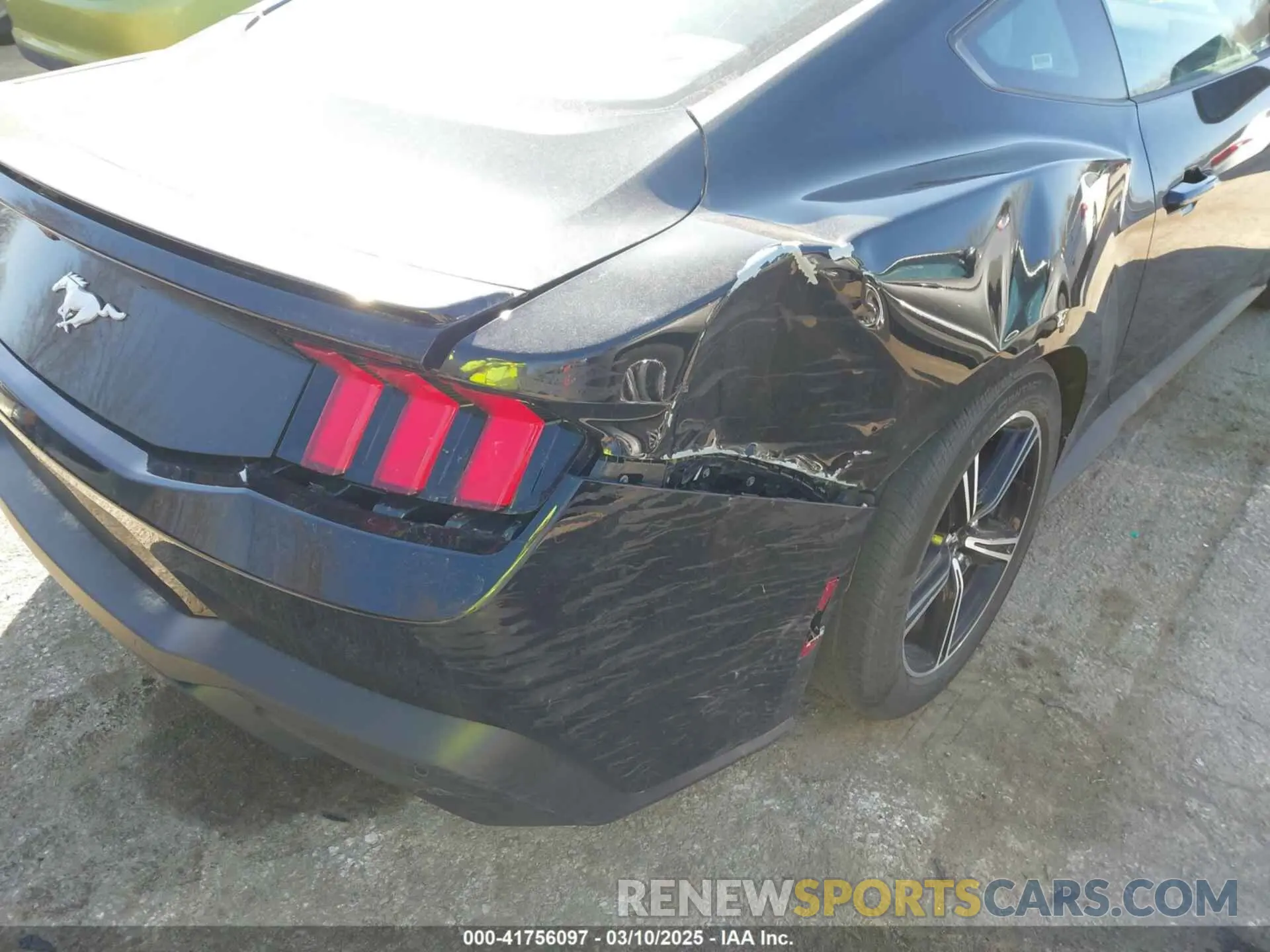 6 fotografías del automóvil dañado 1FA6P8TH1R5120532 FORD MUSTANG 2024