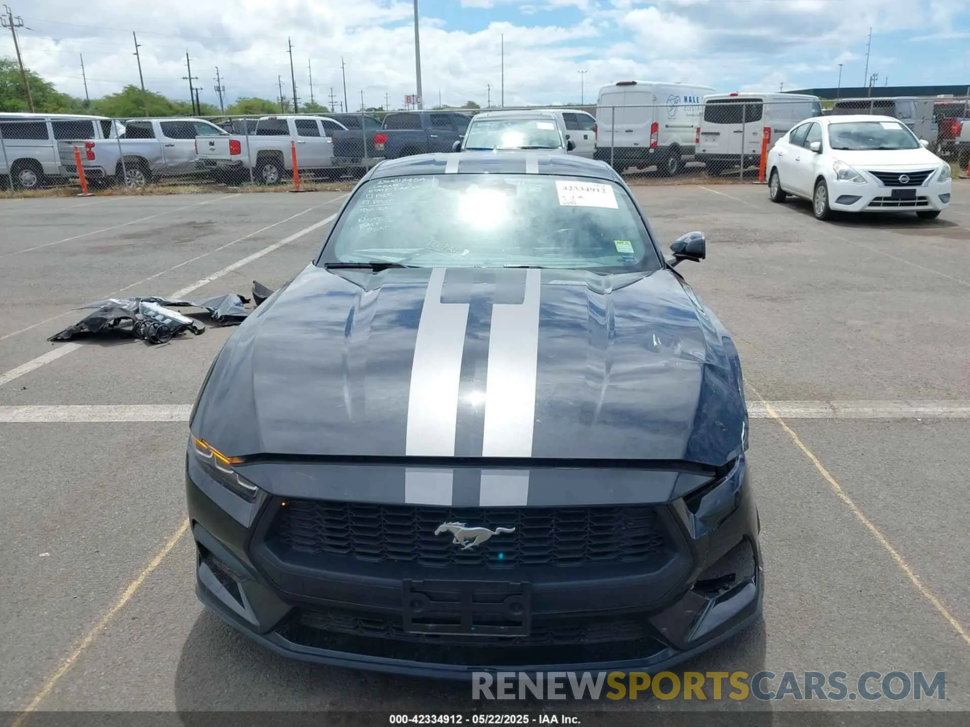 13 fotografías del automóvil dañado 1FA6P8TH3R5138370 FORD MUSTANG 2024