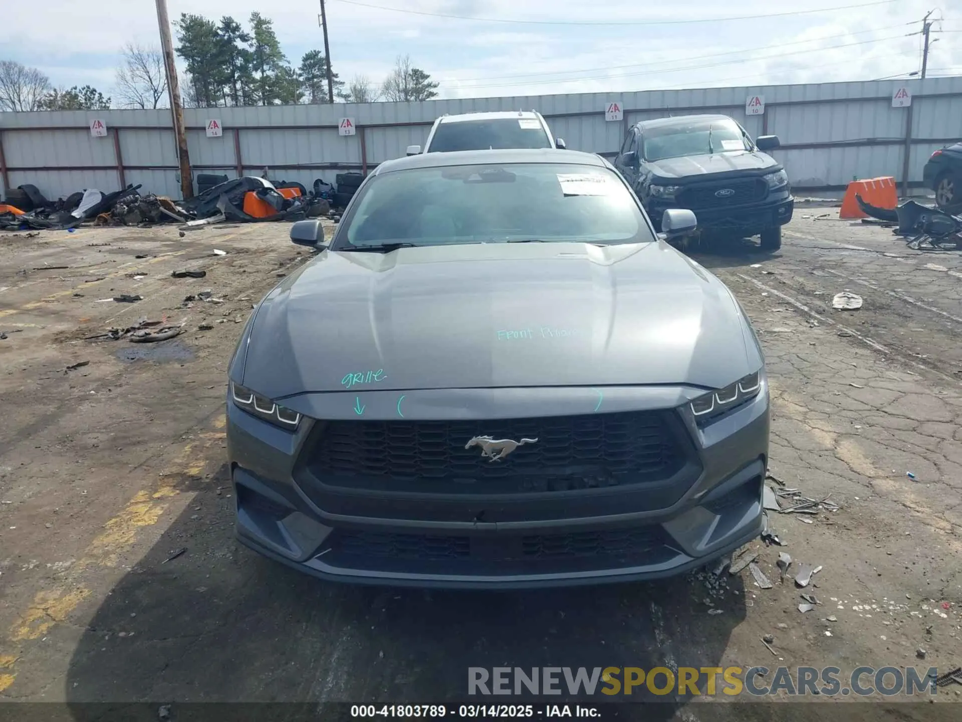 13 fotografías del automóvil dañado 1FA6P8TH6R5133406 FORD MUSTANG 2024