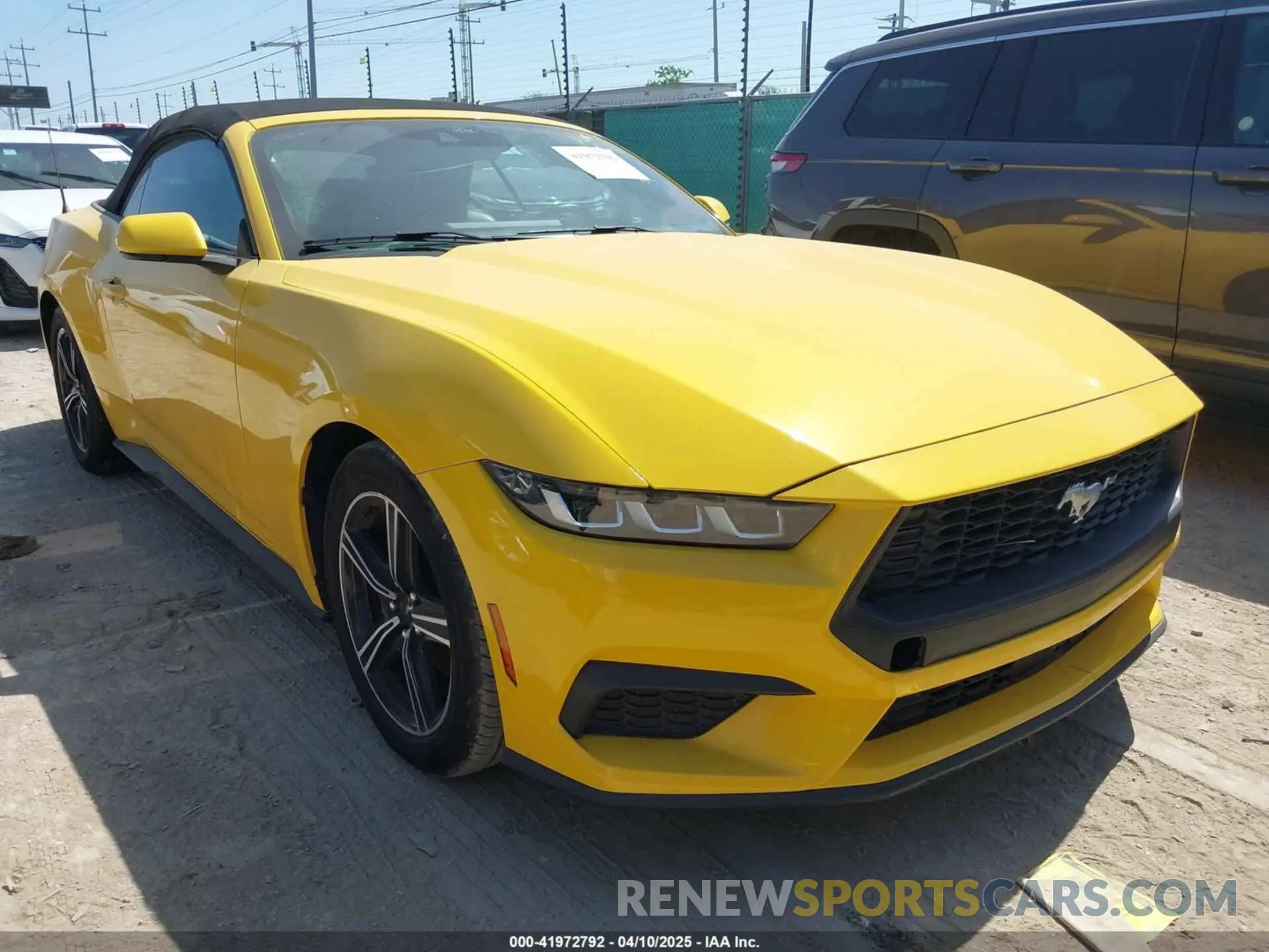1 fotografías del automóvil dañado 1FAGP8UH1R5113020 FORD MUSTANG 2024