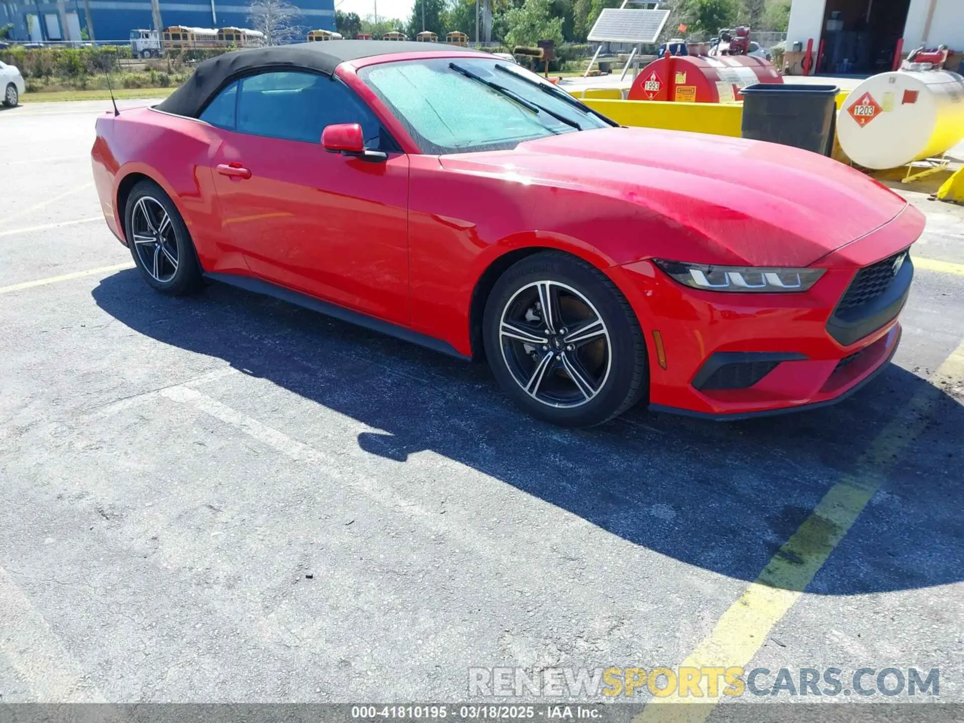 1 fotografías del automóvil dañado 1FAGP8UH6R5117029 FORD MUSTANG 2024
